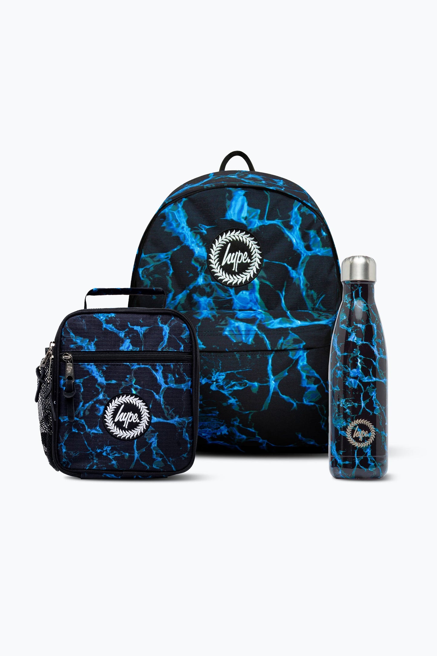 Test Hype Boys Black/Blue X-Ray Pool Lunchbag & Bottle Bundle