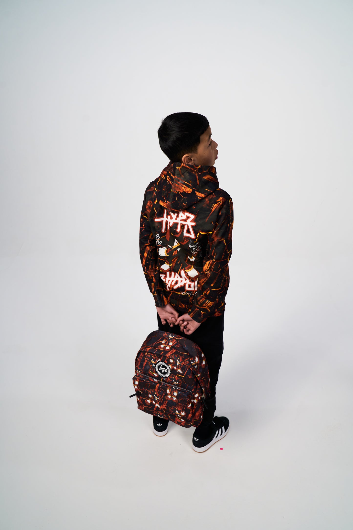 Hype x Sonic The Hedgehog™ Boys Multi Shadow Hoodie