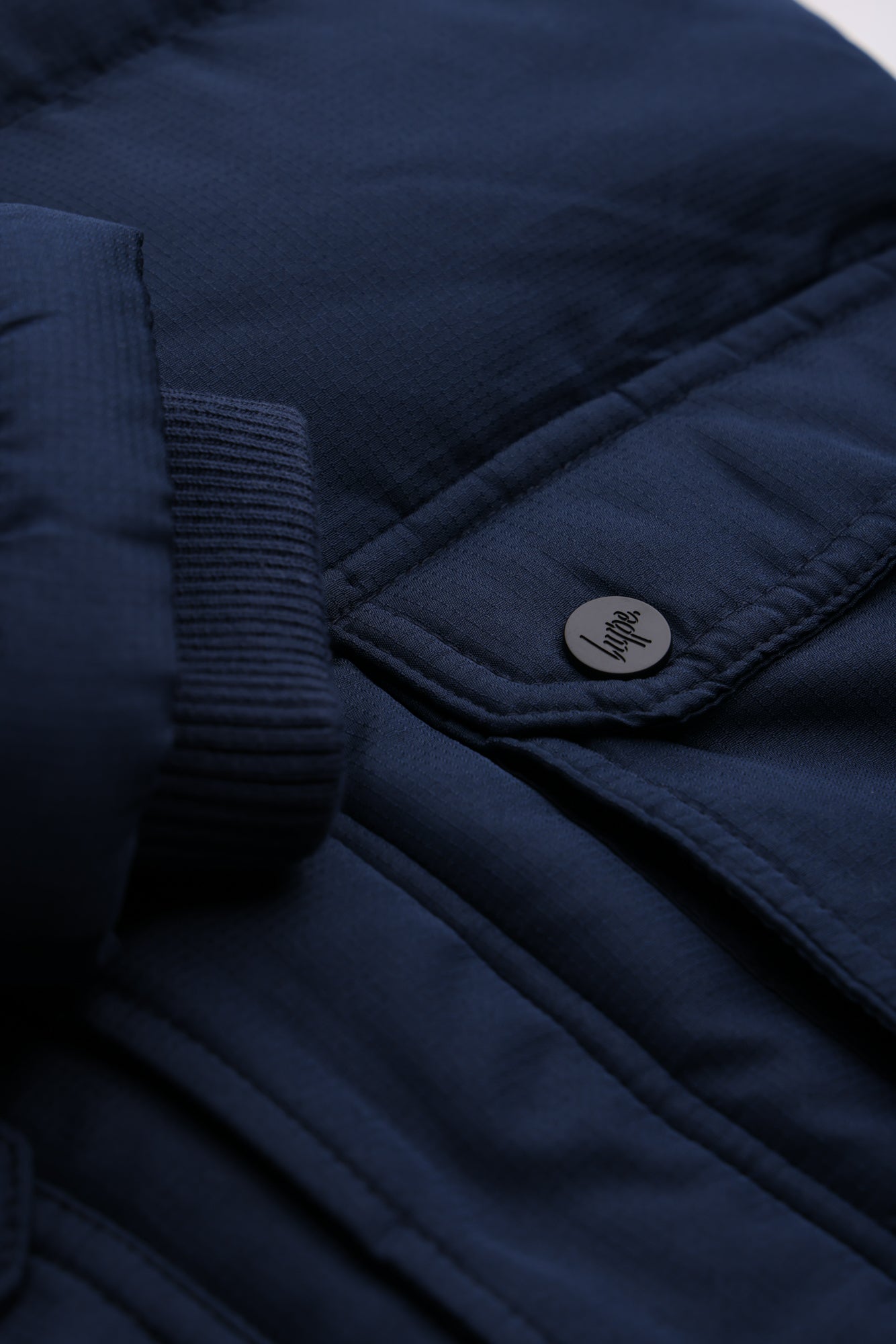 Hype Kids Navy Parka Jacket