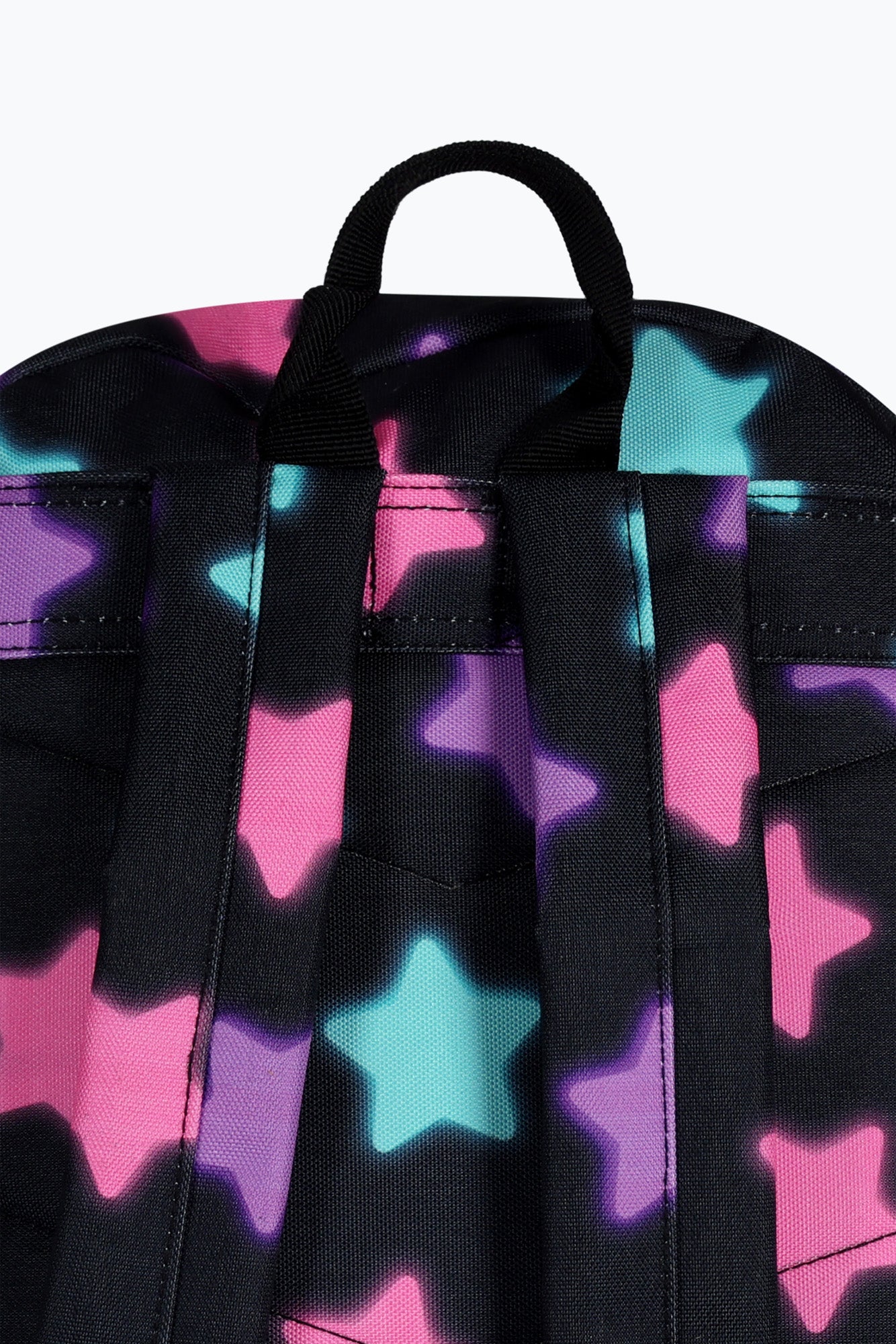 Hype Unisex Black Star Glow Backpack