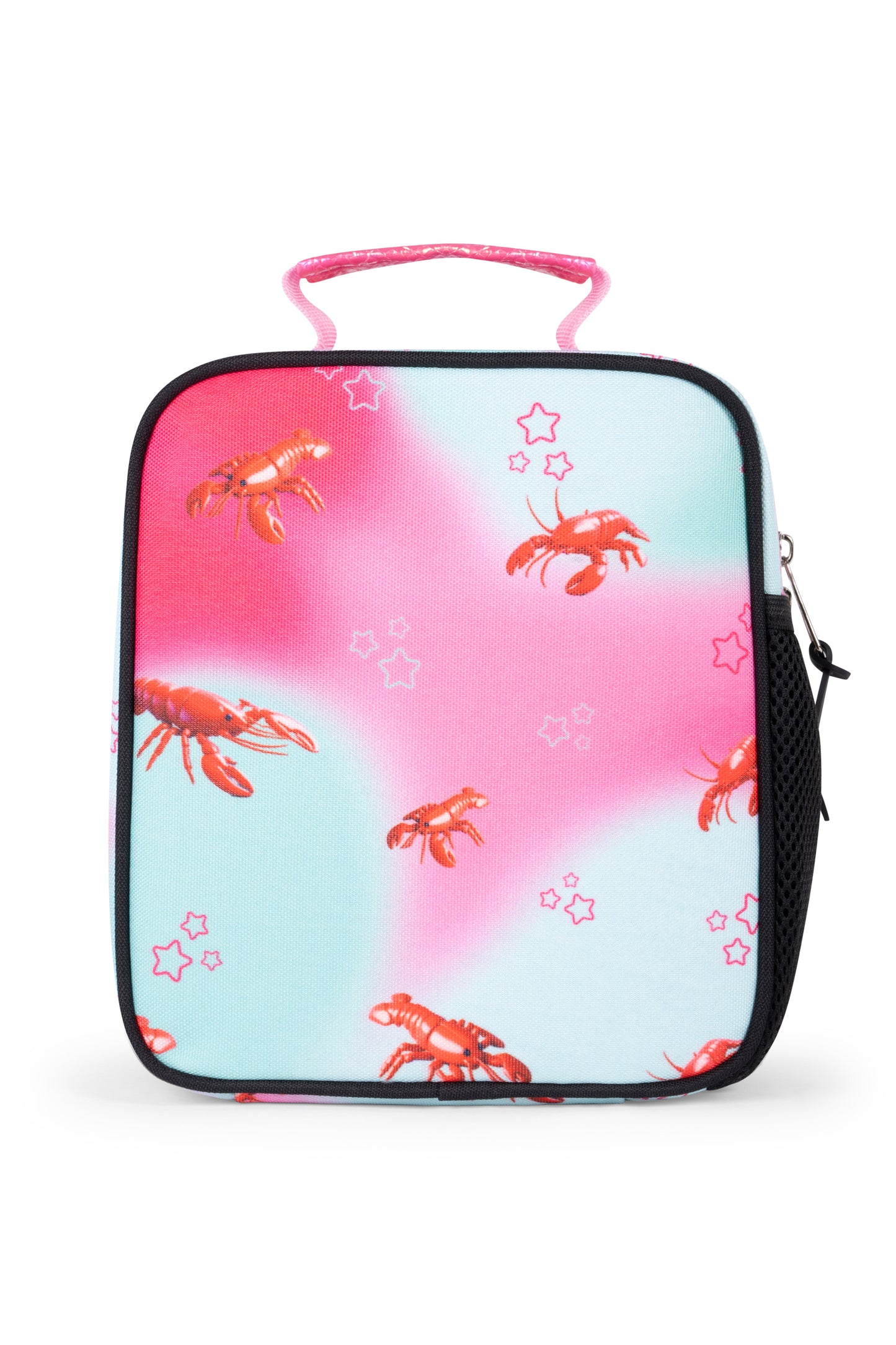 Hype Kids Pink/Mint Green Disco Lobster Lunch Box