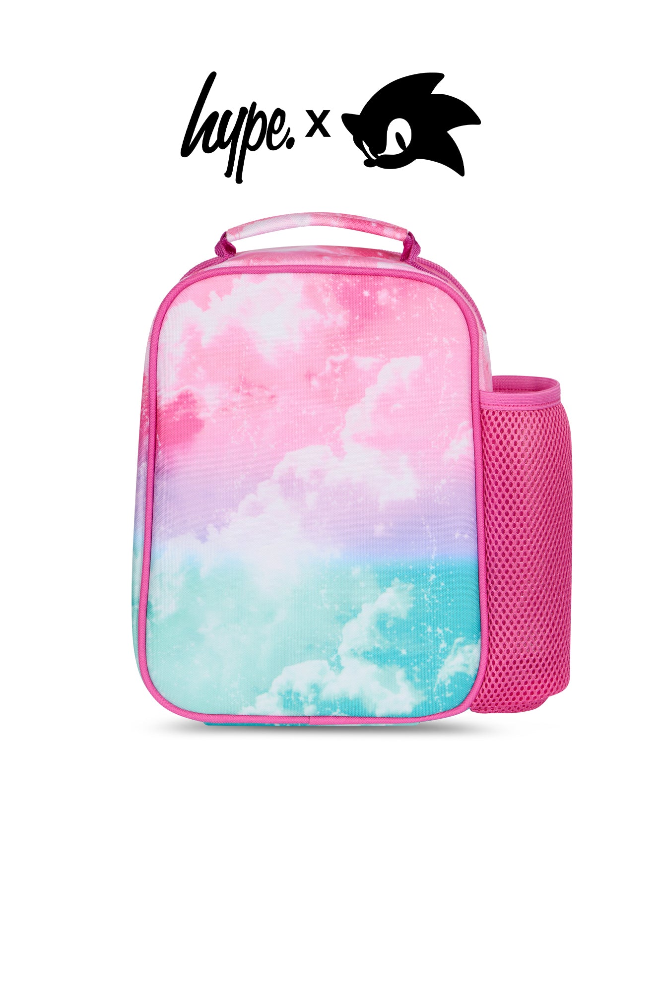 Hype x Sonic The Hedgehog™ Pink Have No Fear Backpack, Lunch Bag & Bottle Bundle