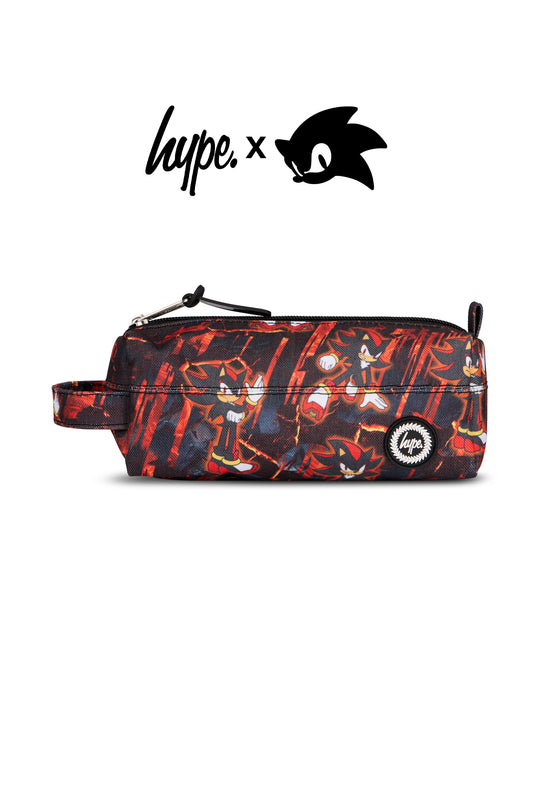 Hype x Sonic The Hedgehog™ Orange Shadow Pencil Case