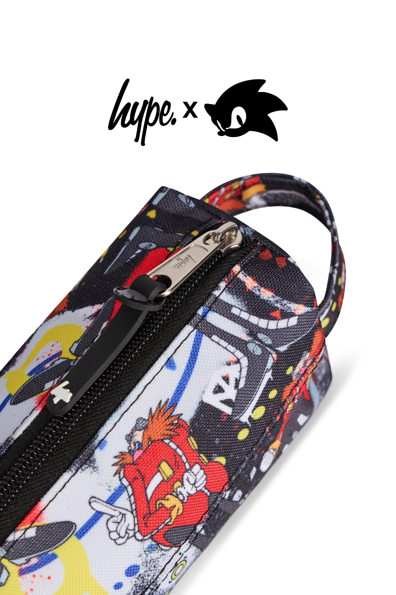 Hype x Sonic The Hedgehog™ Multi Sonic Group Backpack, Lunch Bag, Bottle & Pencil Case Bundle