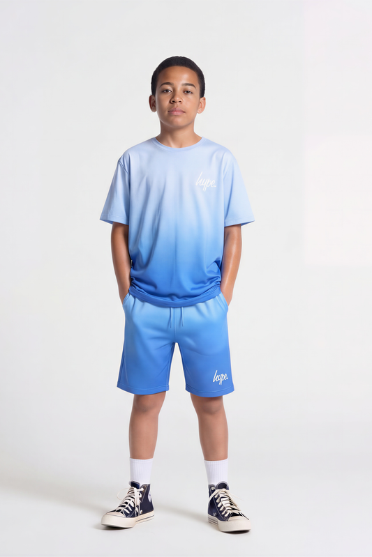 Hype Boys Blue Fade T-Shirt