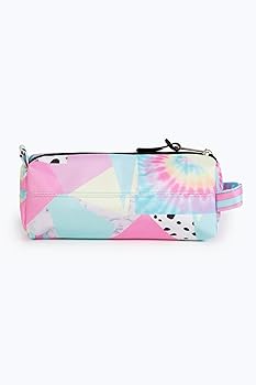 Hype Girls Multi Pastel Collage Pencil Case