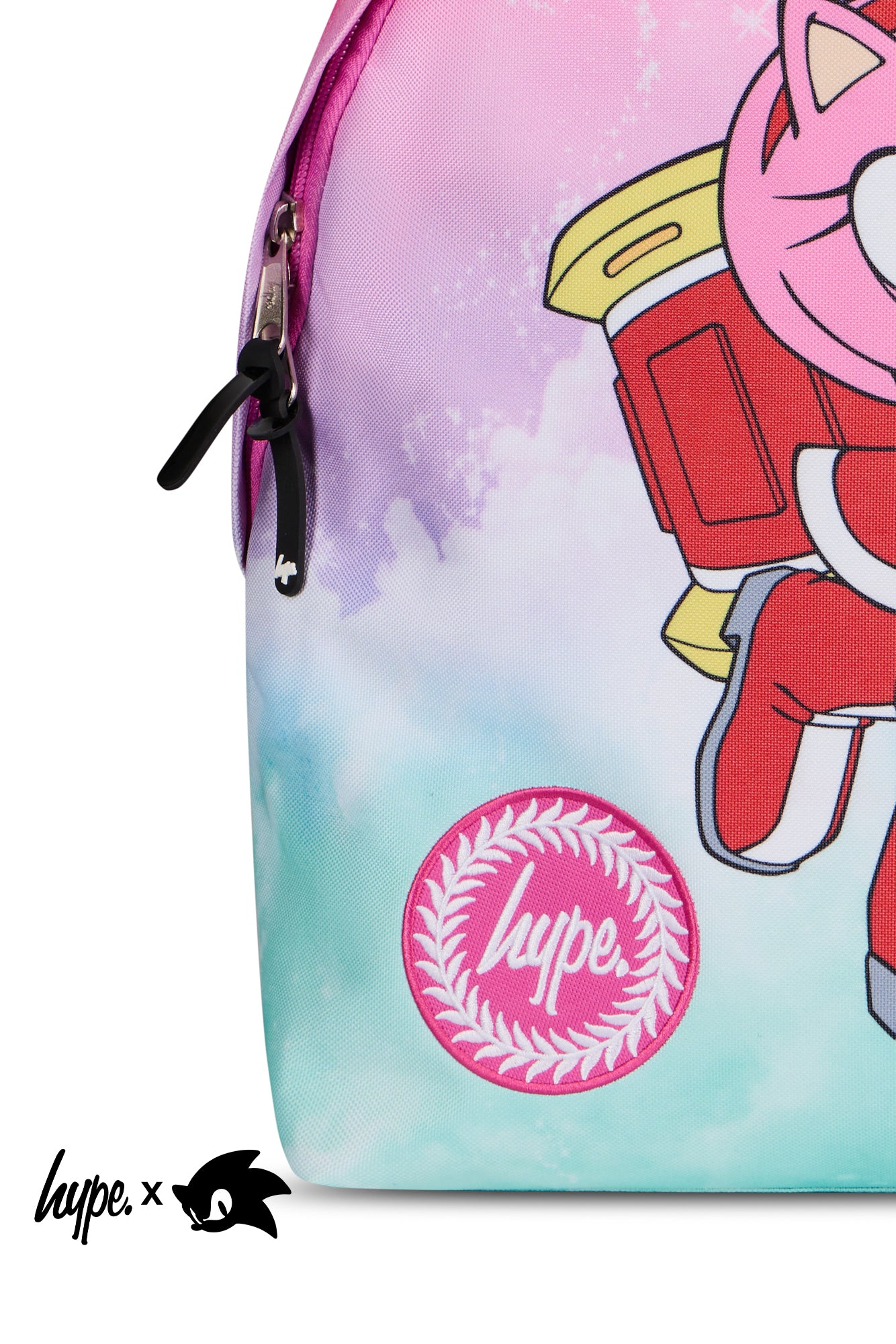 Hype x Sonic The Hedgehog™ Pink Have No Fear Backpack, Lunch Bag & Bottle Bundle