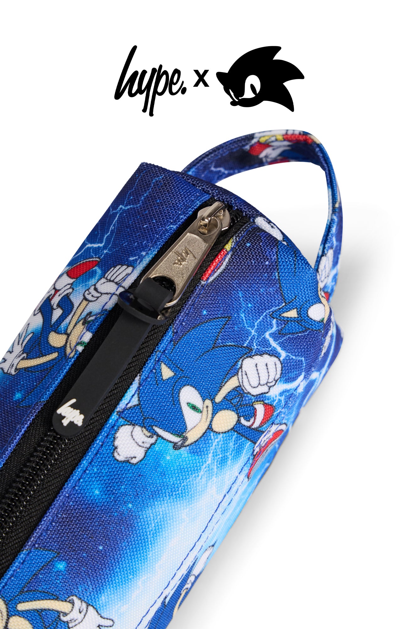 Hype x Sonic The Hedgehog™ Blue Sonic Backpack, Lunch Bag, Bottle & Pencil Case Bundle