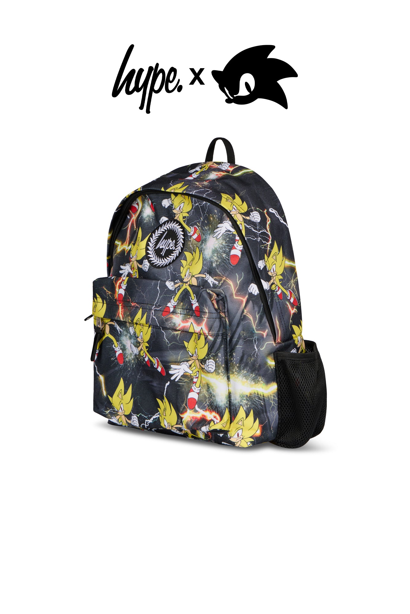 Hype x Sonic The Hedgehog™ Yellow Super Super Sonic Backpack & Lunch Bag Bundle