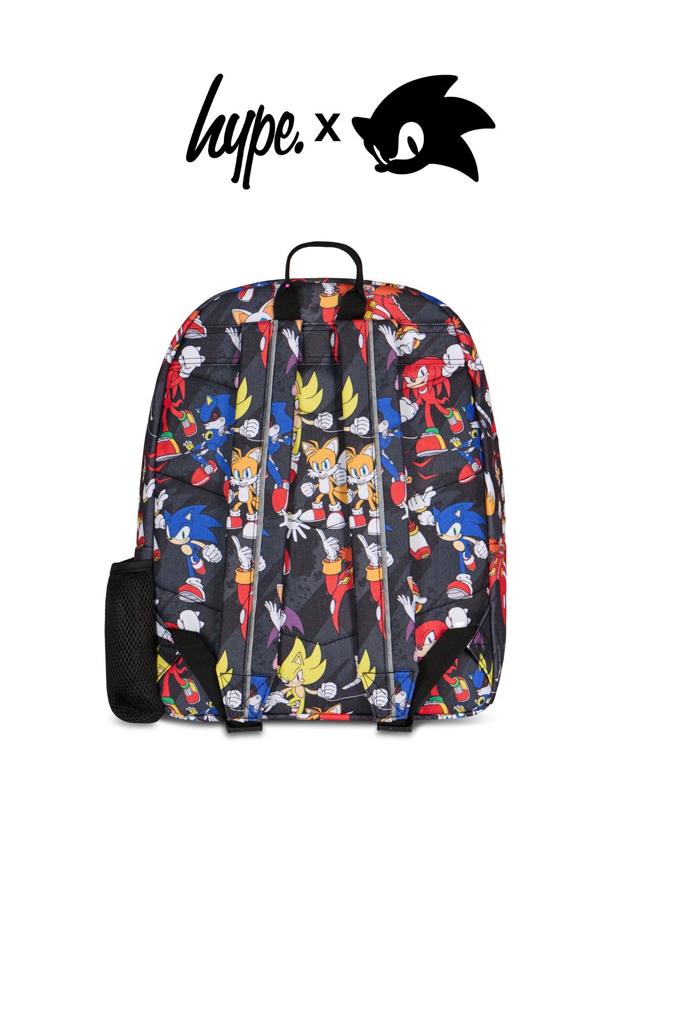 Hype x Sonic The Hedgehog™ Multi Sonic Group Backpack, Lunch Bag, Bottle & Pencil Case Bundle