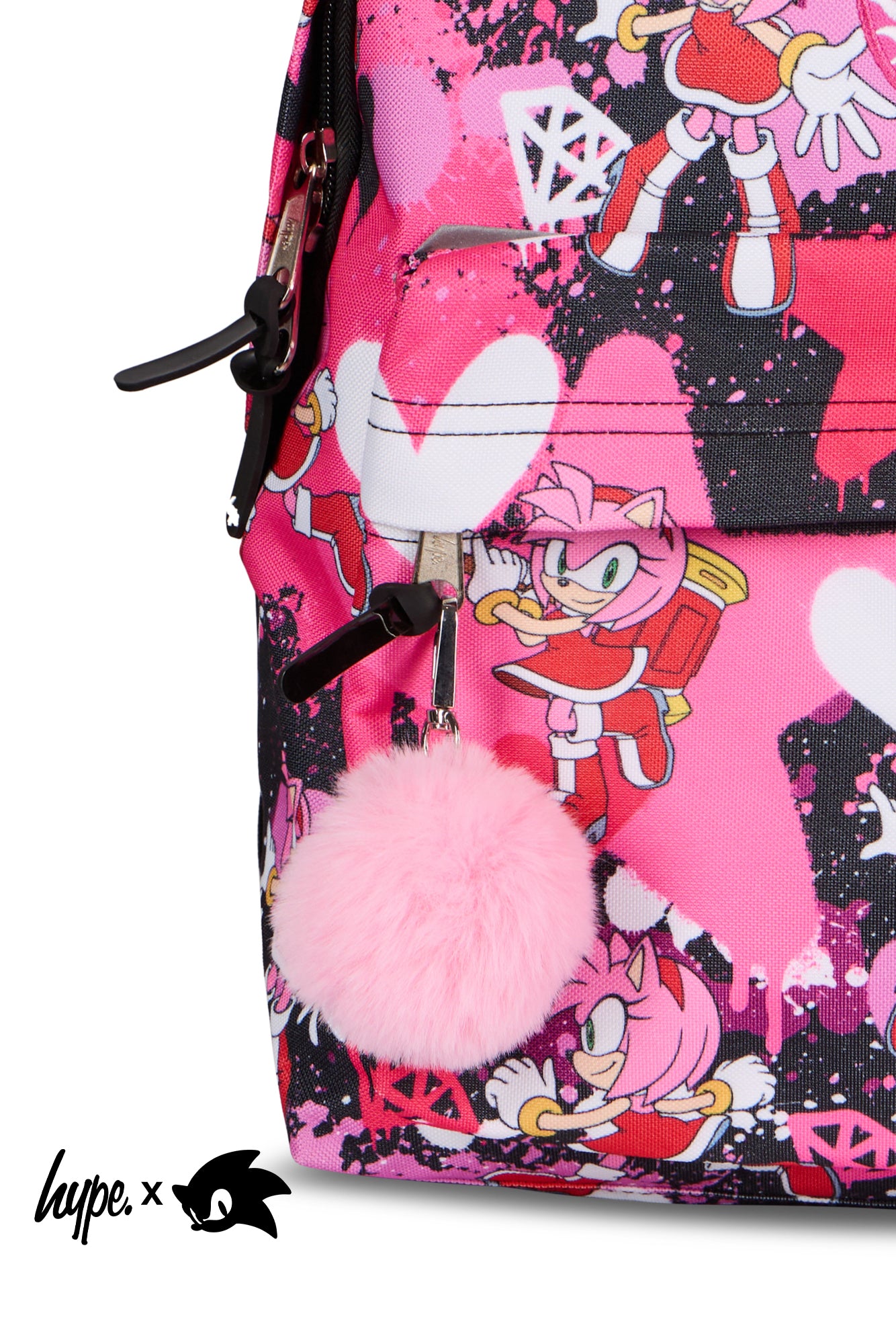 Hype x Sonic The Hedgehog™ Pink Amy Rose Backpack