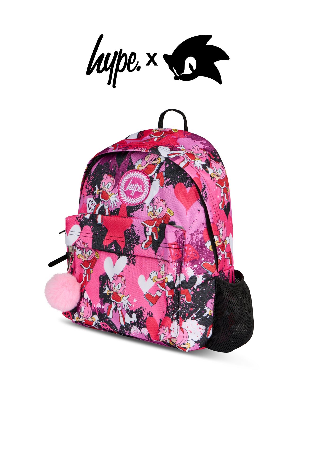 Hype x Sonic The Hedgehog™ Pink Amy Rose Backpack
