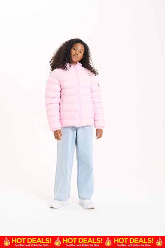 Hype Girls Pink Padded Jacket