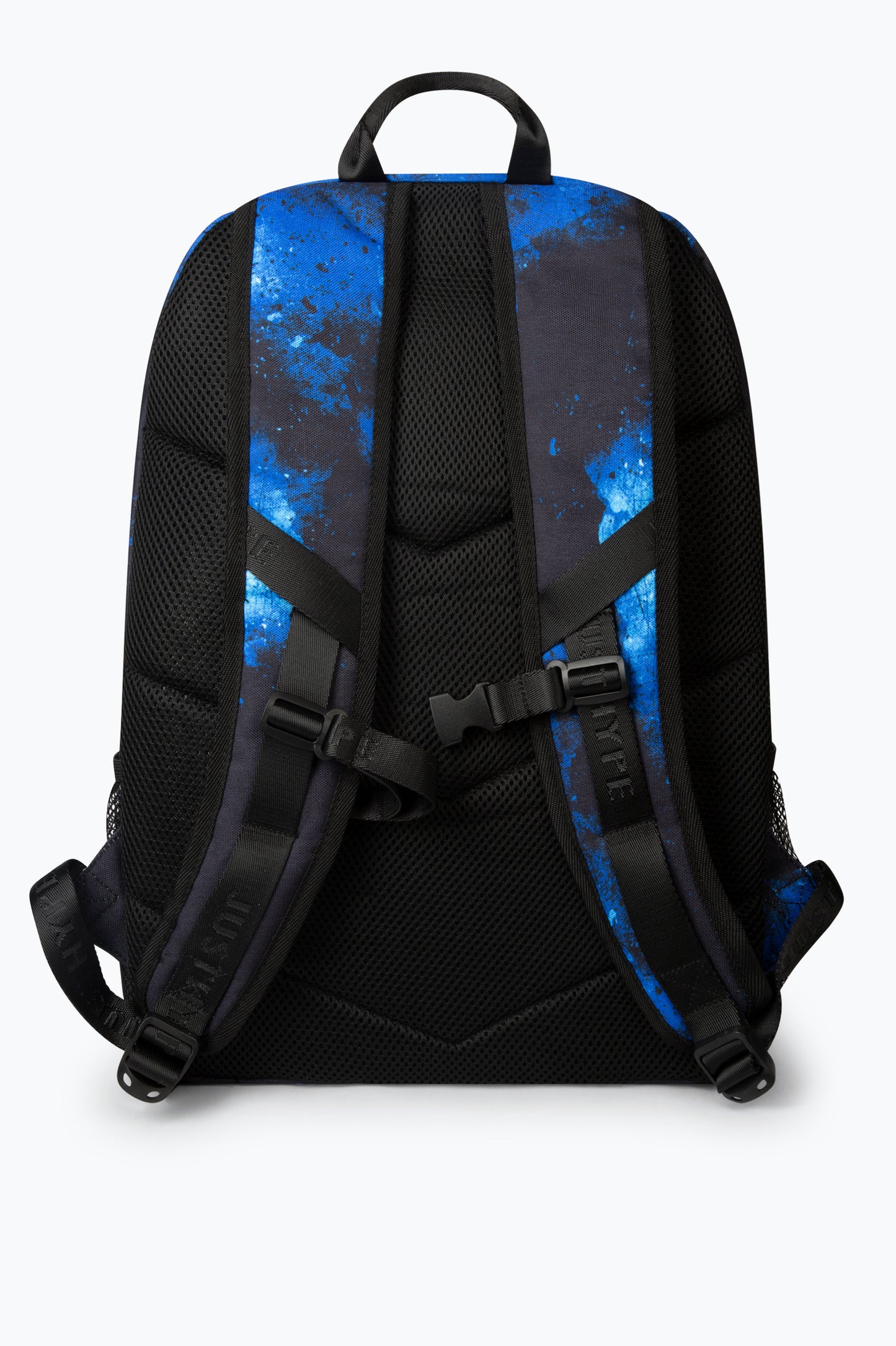 Hype Kids Black Blue Grunge Maxi Backpack