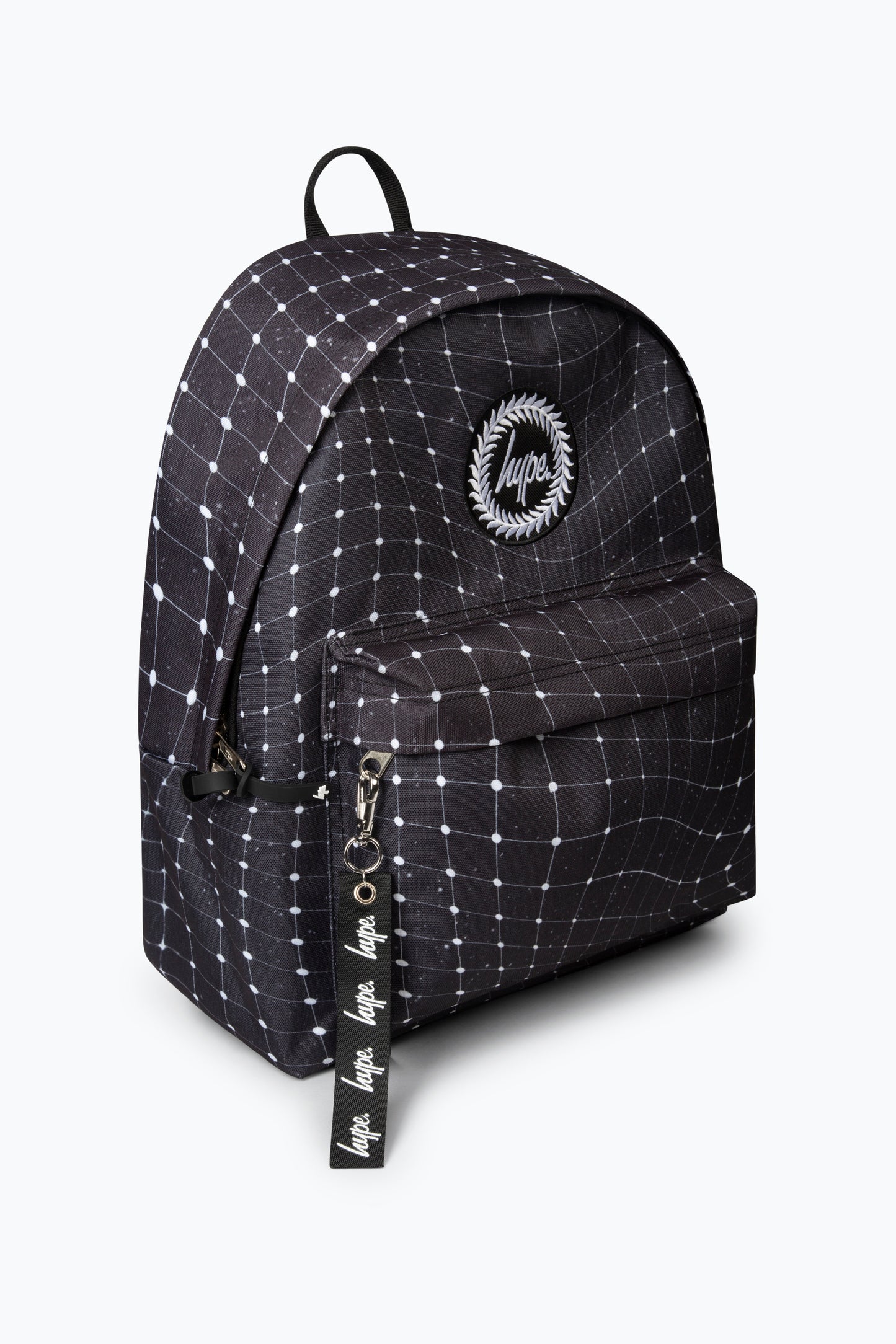 Hype Kids Black Web Backpack