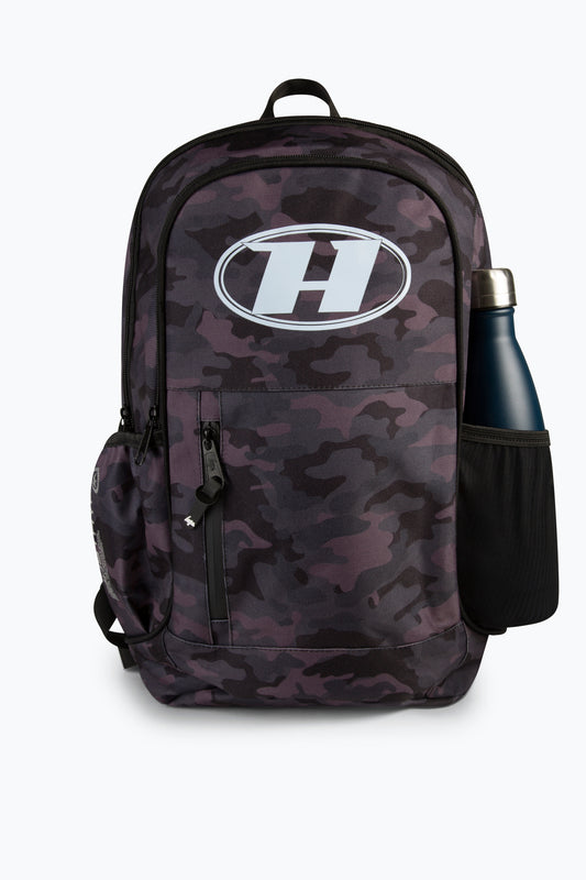 Hype Kids Mono Camo Essentials Oval Backpack