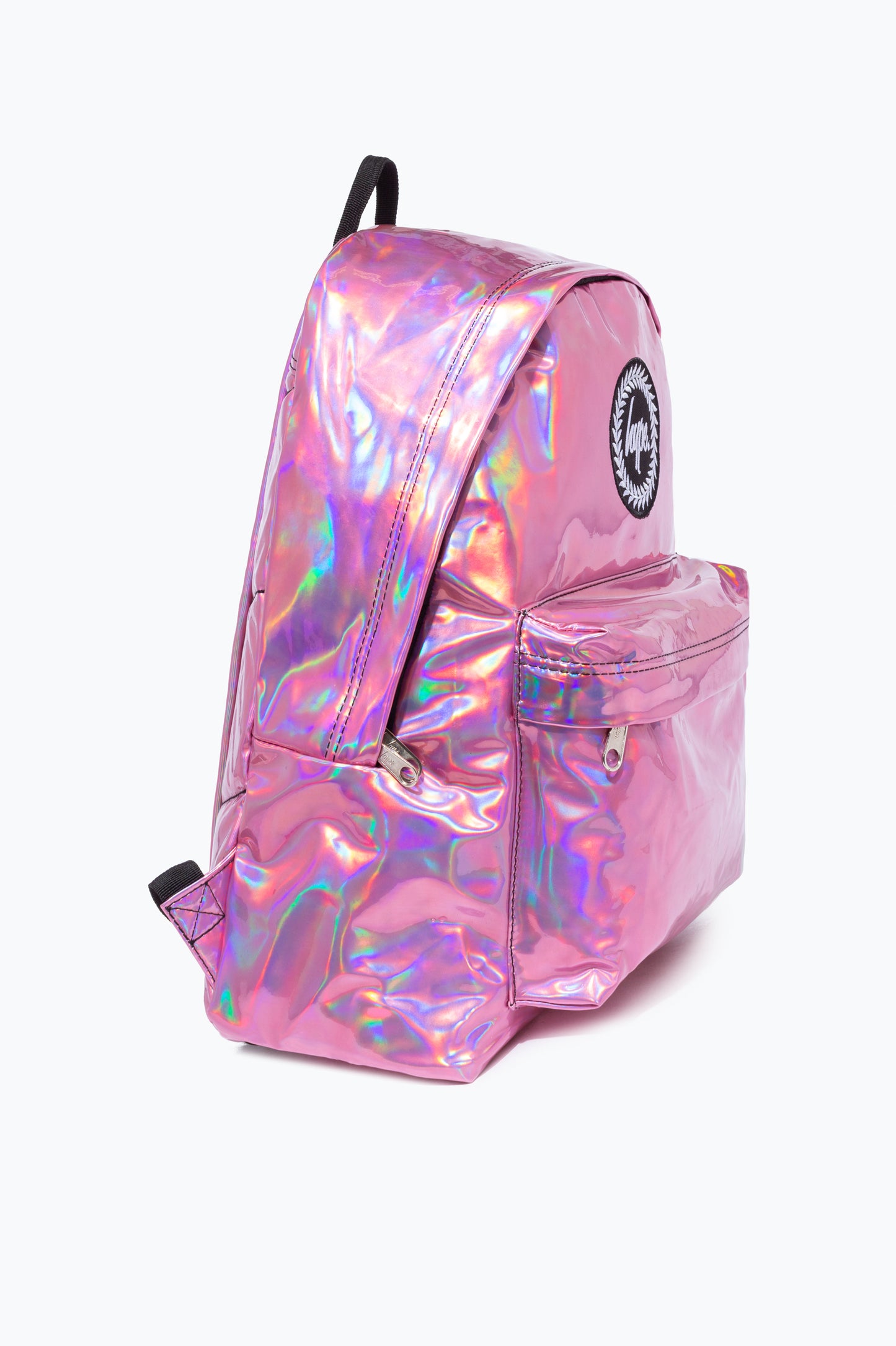 Hype Girls Iconic Pink Holographic Backpack