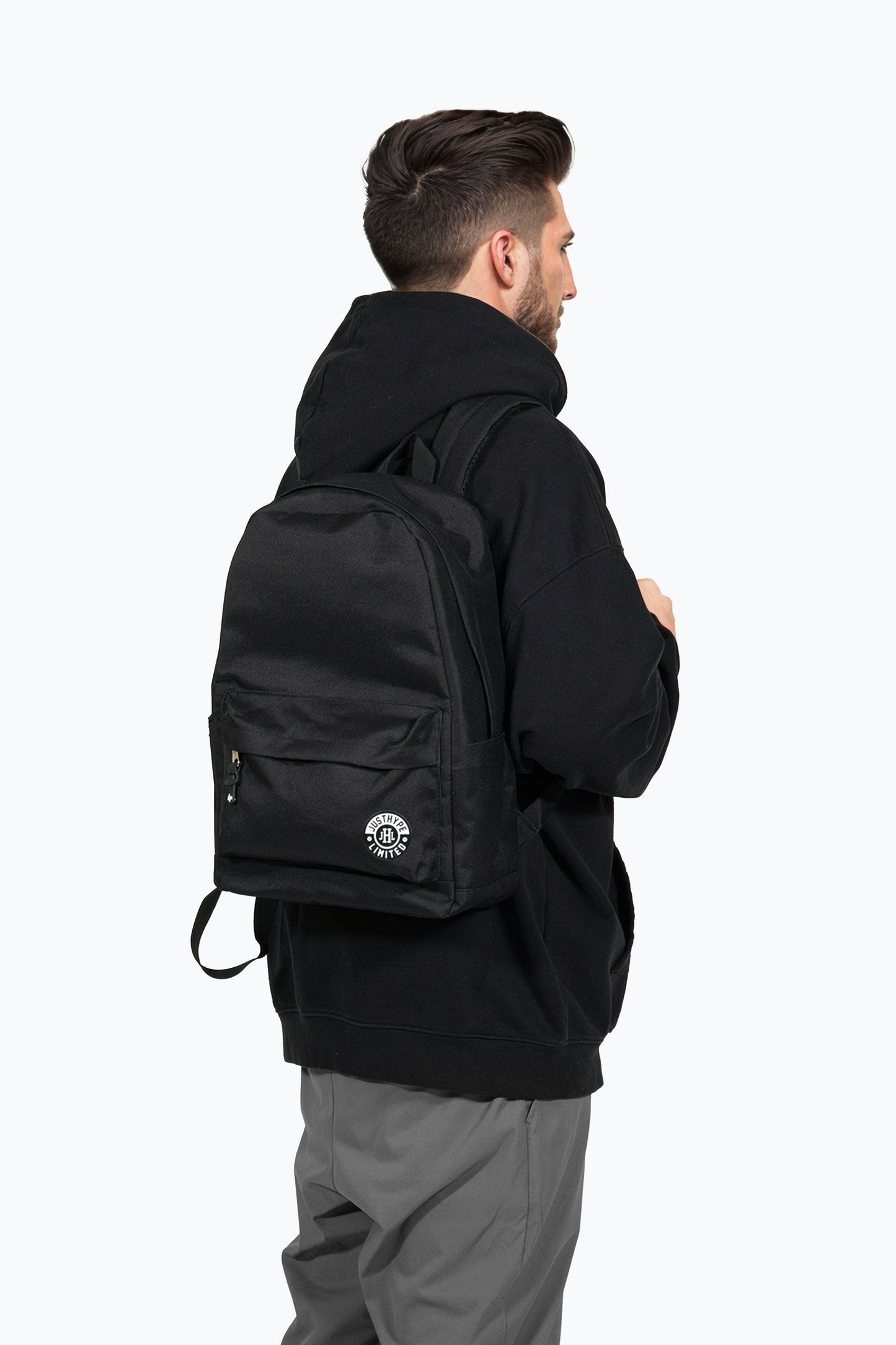 Hype Black Entry Unisex Backpack