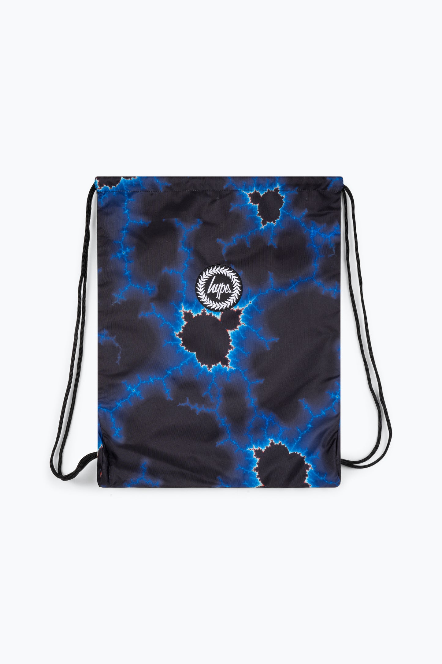 Hype Boys Black Electric Nucleus Drawstring Bag