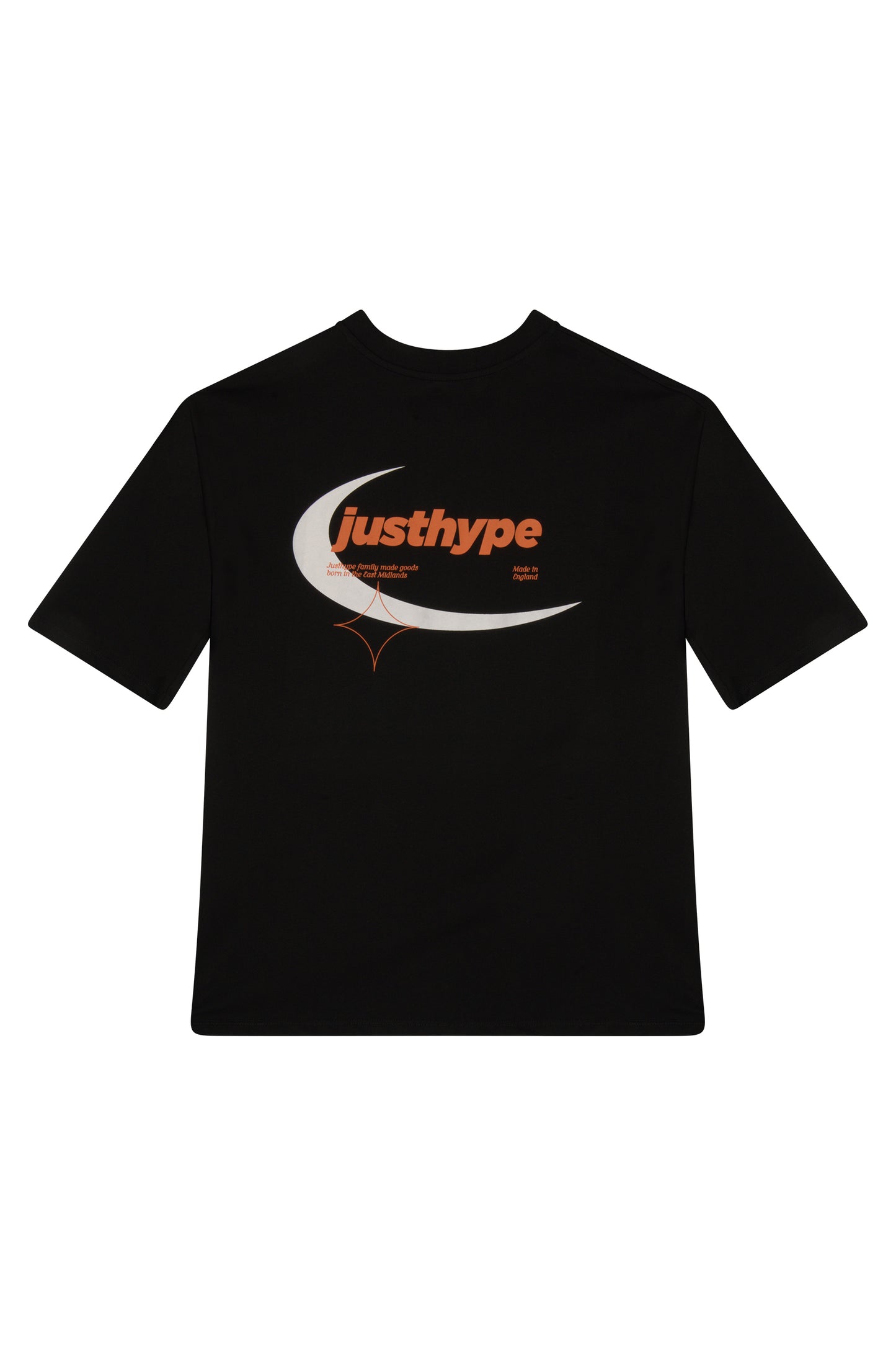 Justhype Womens Black Oval Sports T-Shirt