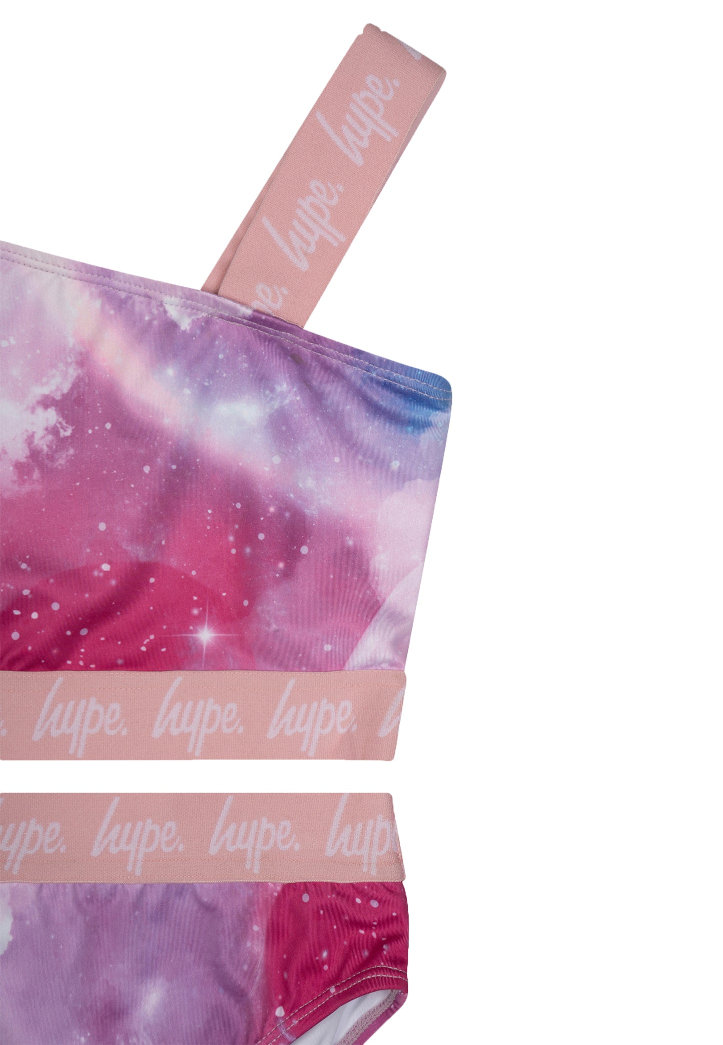 Hype Girls Pink Space Swimsuit