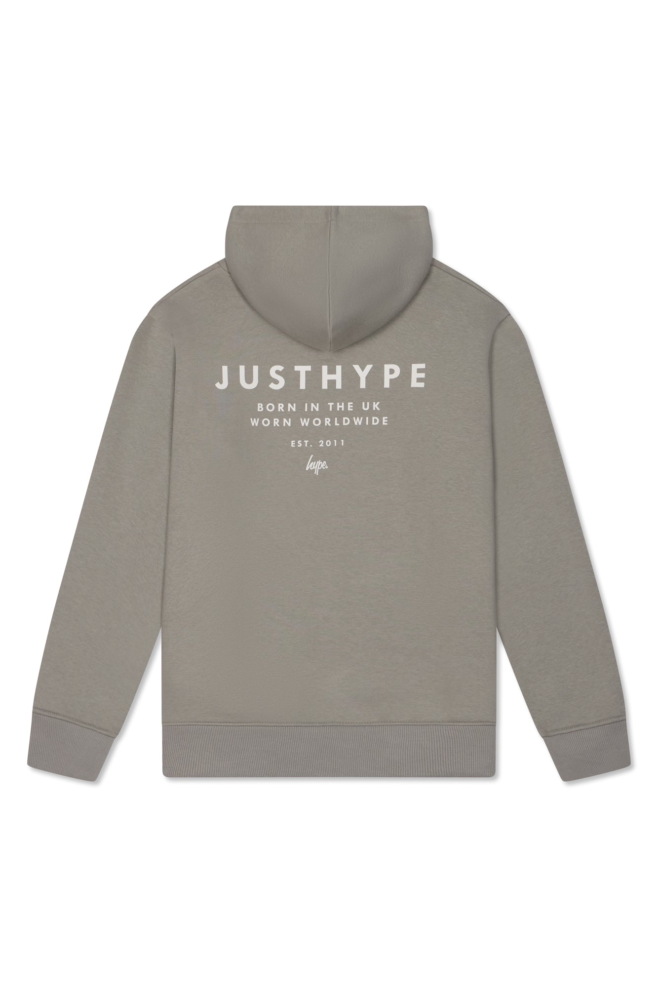 Hype Light Grey Extract Hoodie
