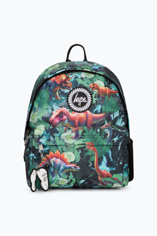 Hype Boys Multi Jungle Dinosaur Backpack