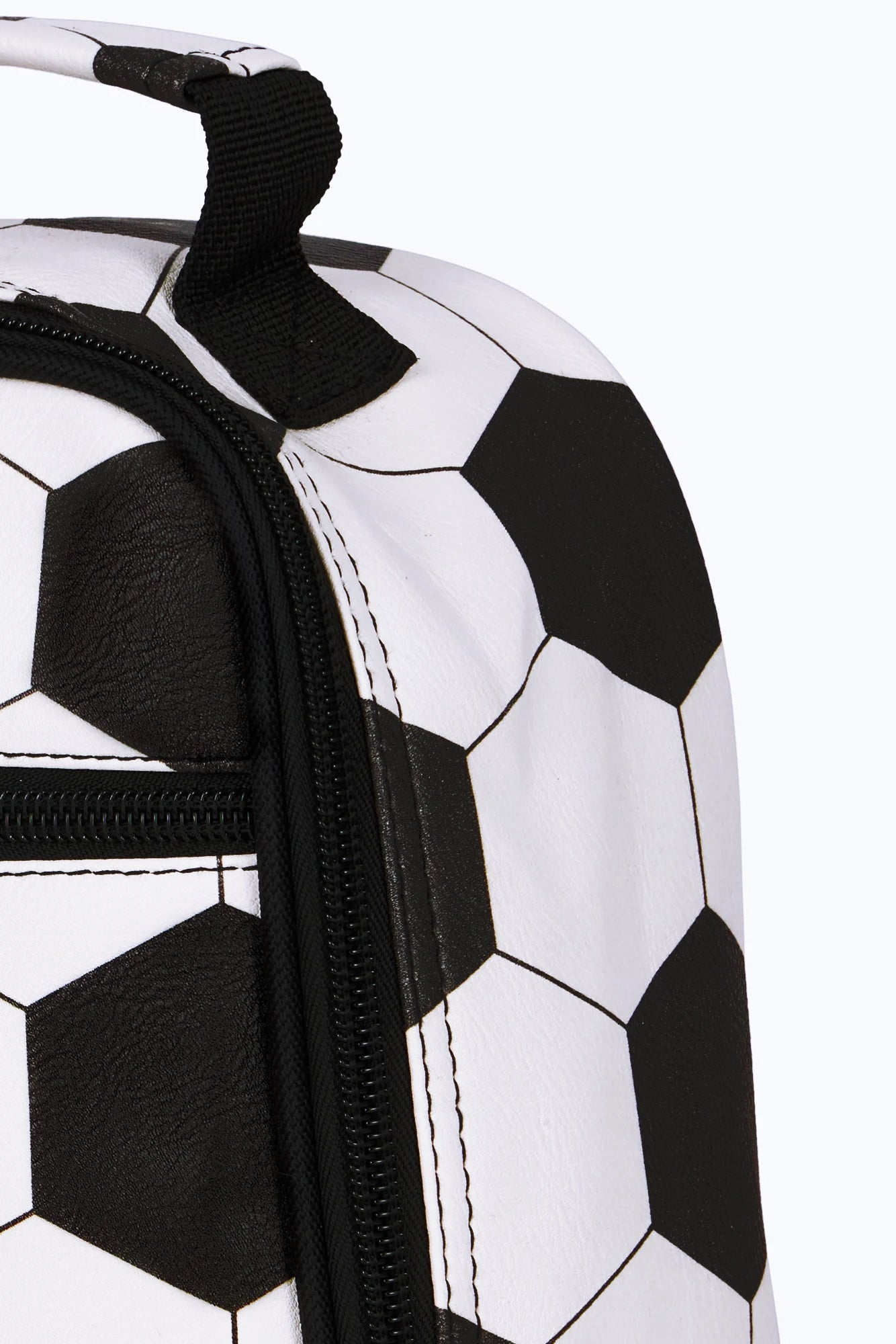 Hype Boys Black/White Football Lunch Bag