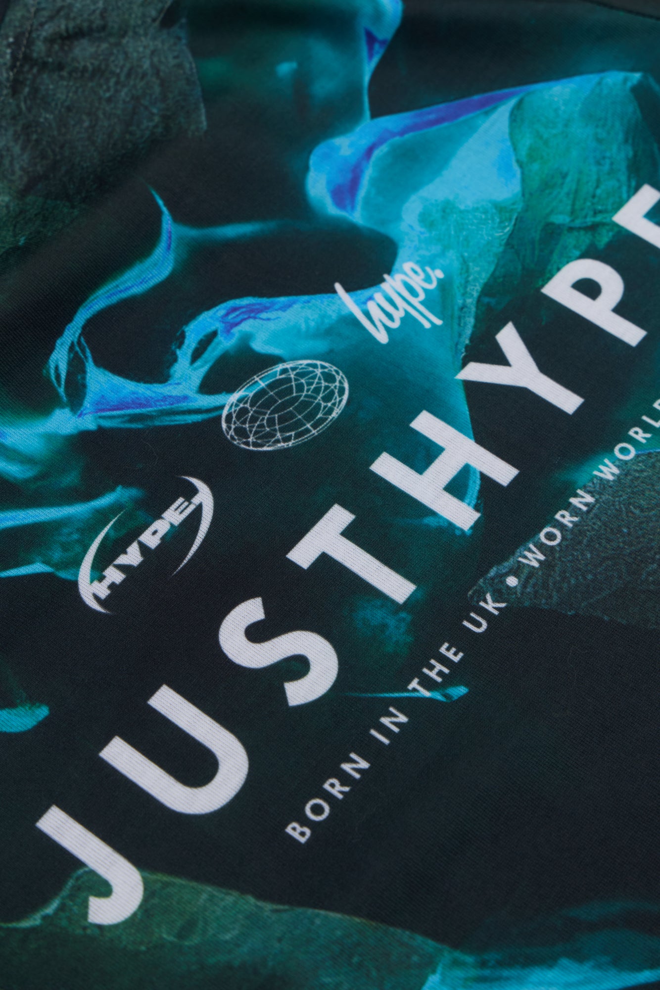 Hype Boys Black/Blue Vapour T-Shirt