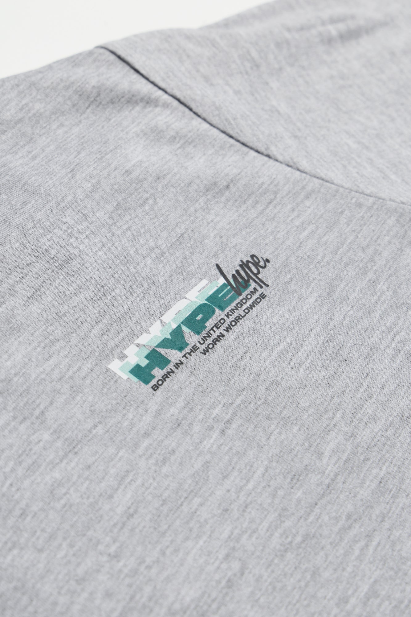 Hype Boys Grey Marl Cosmic T-Shirt