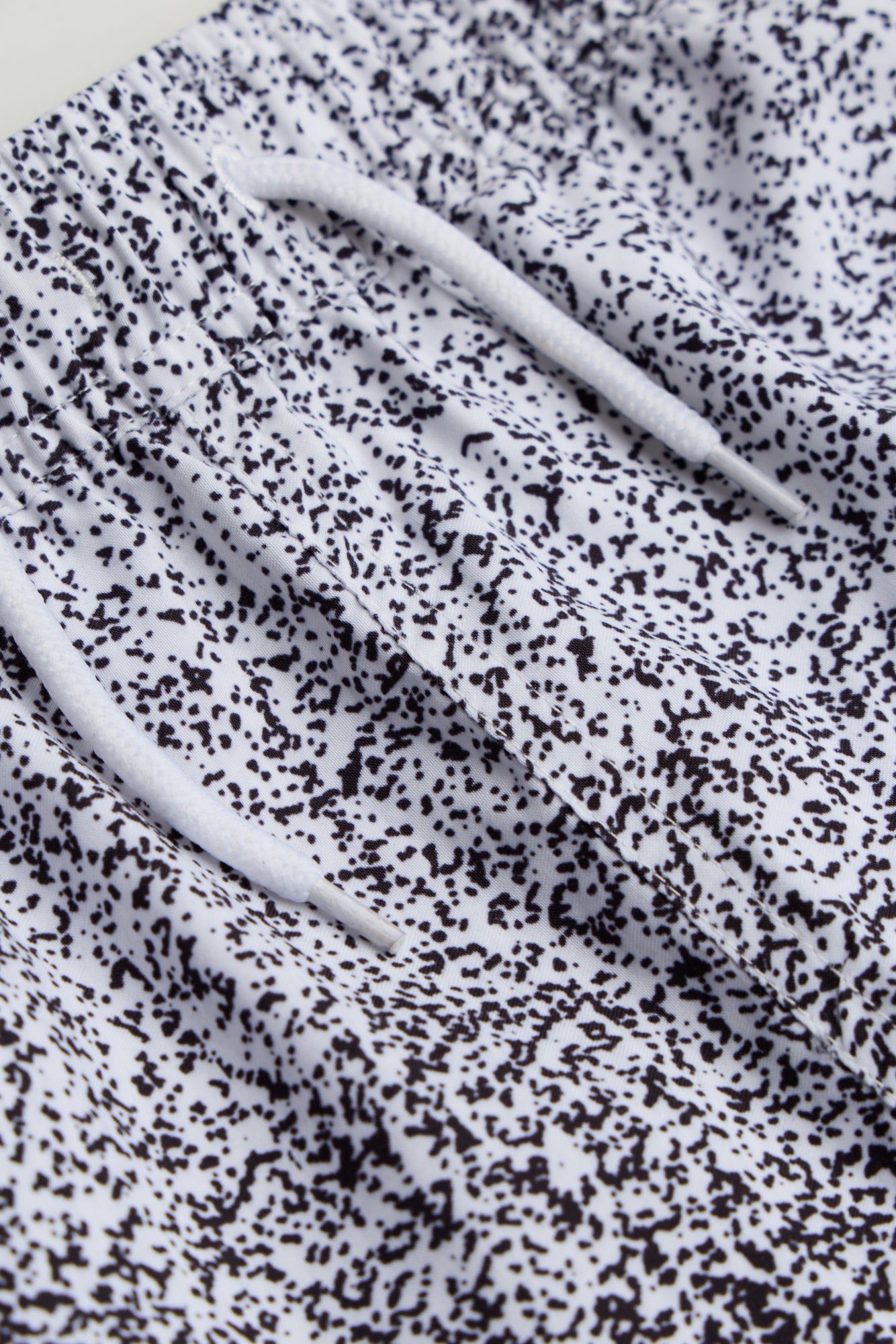Hype Boys Black/White Speckle Fade Swim Shorts