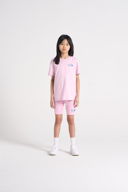 Hype Girls Pink Bubble T-Shirt & Shorts Set