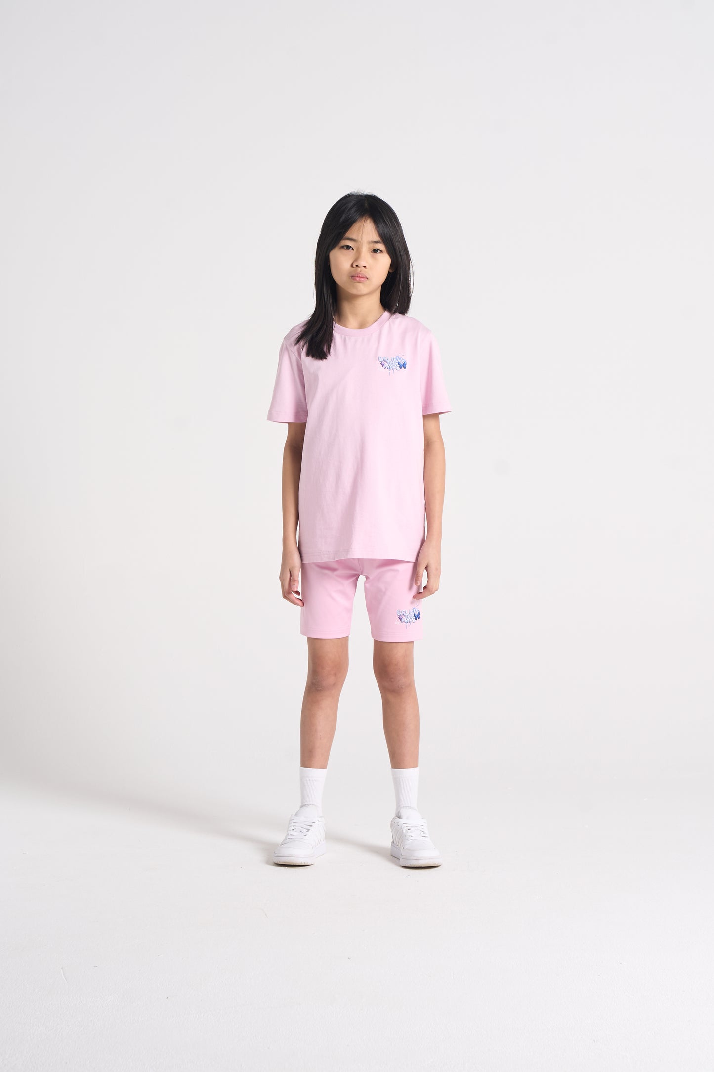 Hype Girls Pink Bubble T-Shirt & Shorts Set
