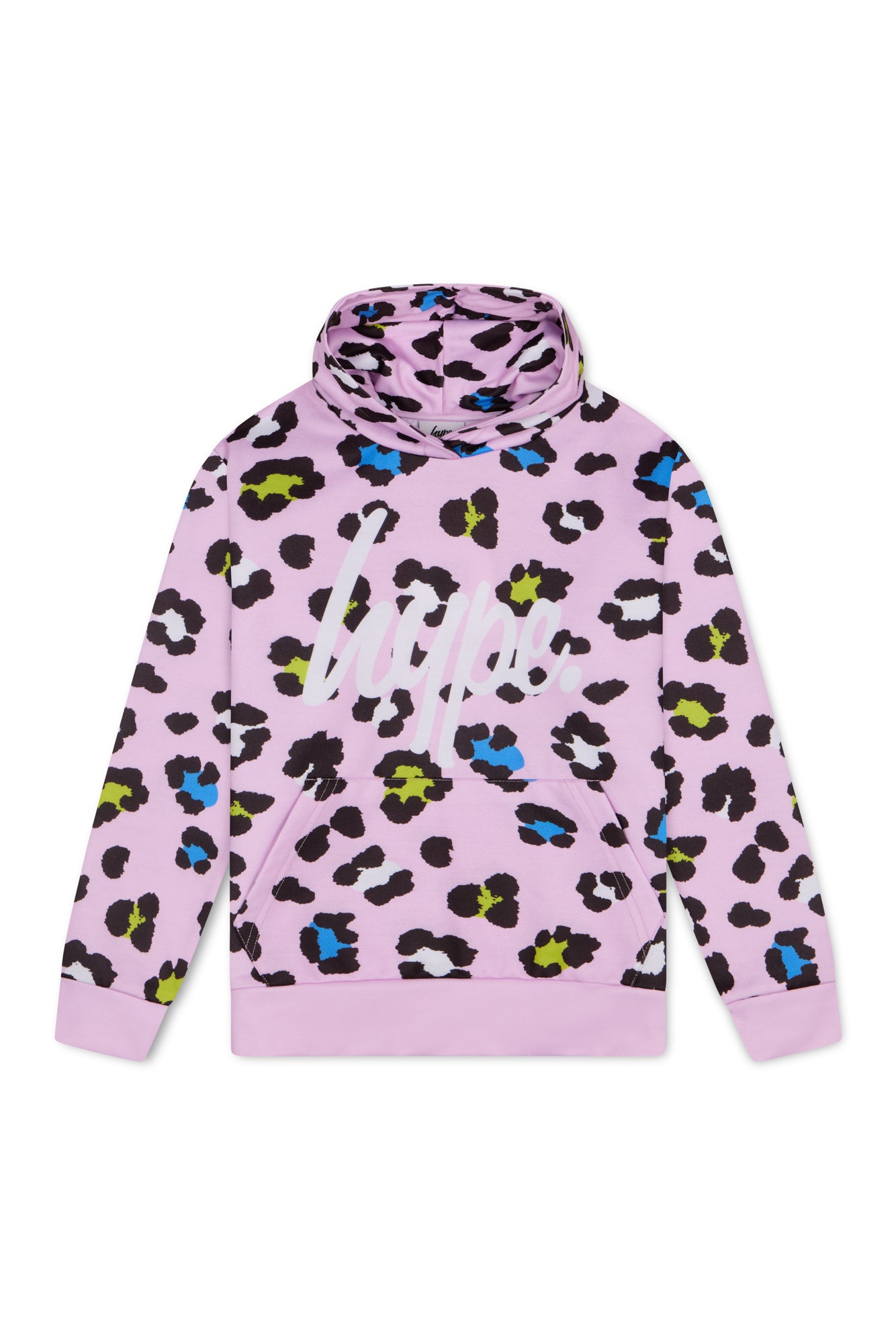 Hype Girls Lilac Leopard Hoodie