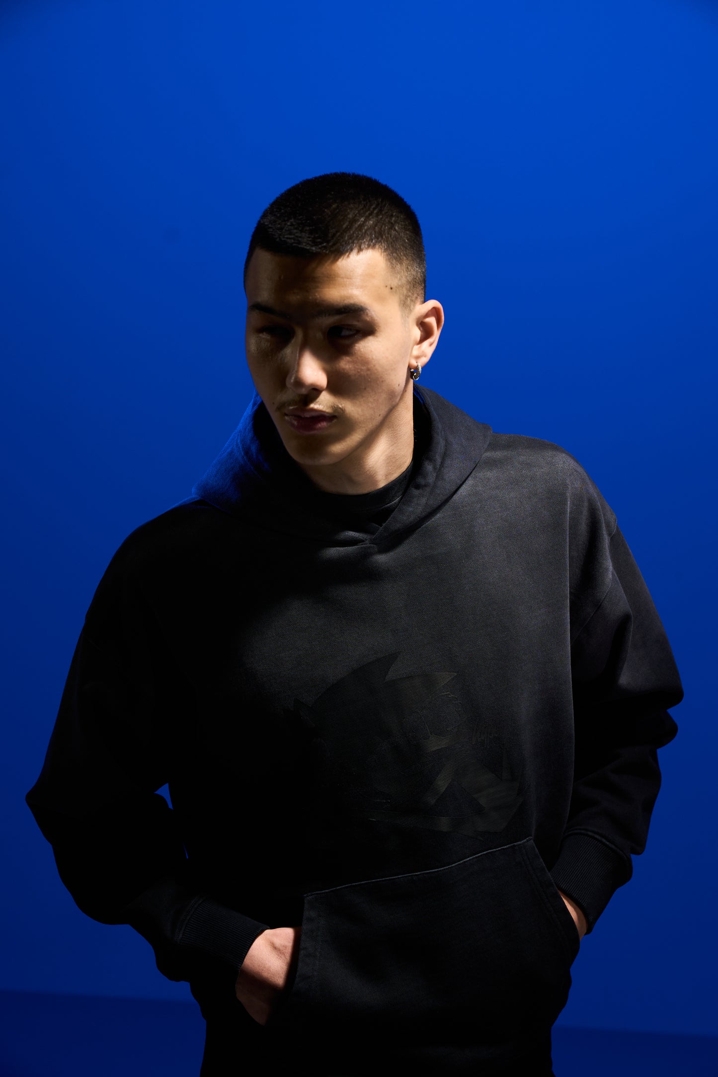 Hype x Sonic The Hedgehog™ Mens Black Sonic Doodle Hoodie