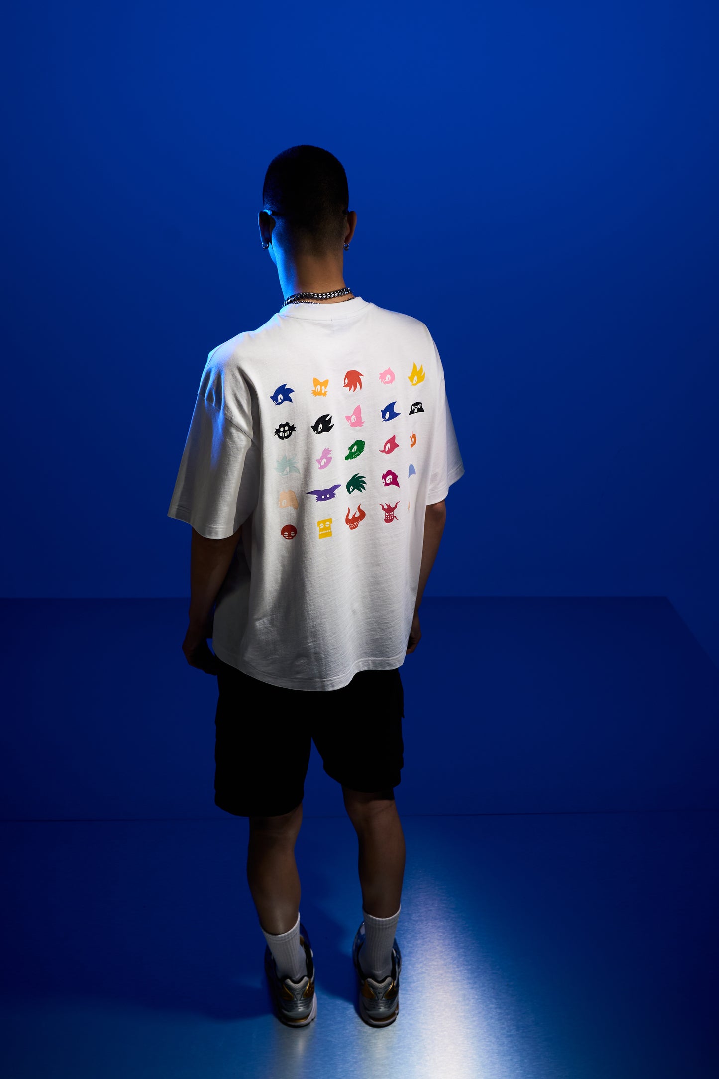 Hype x Sonic The Hedgehog™ Mens White Sonic Comic T-Shirt