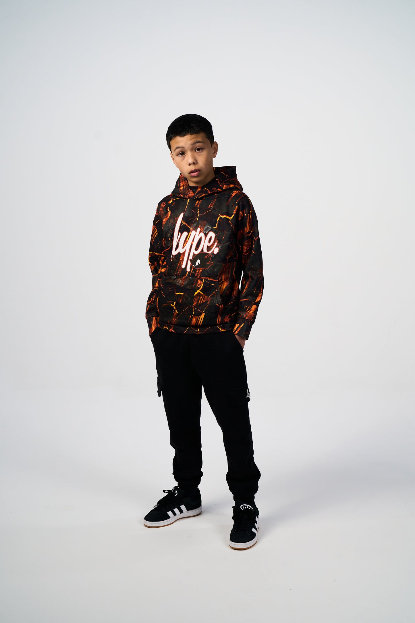 Hype x Sonic The Hedgehog™ Boys Multi Shadow Hoodie