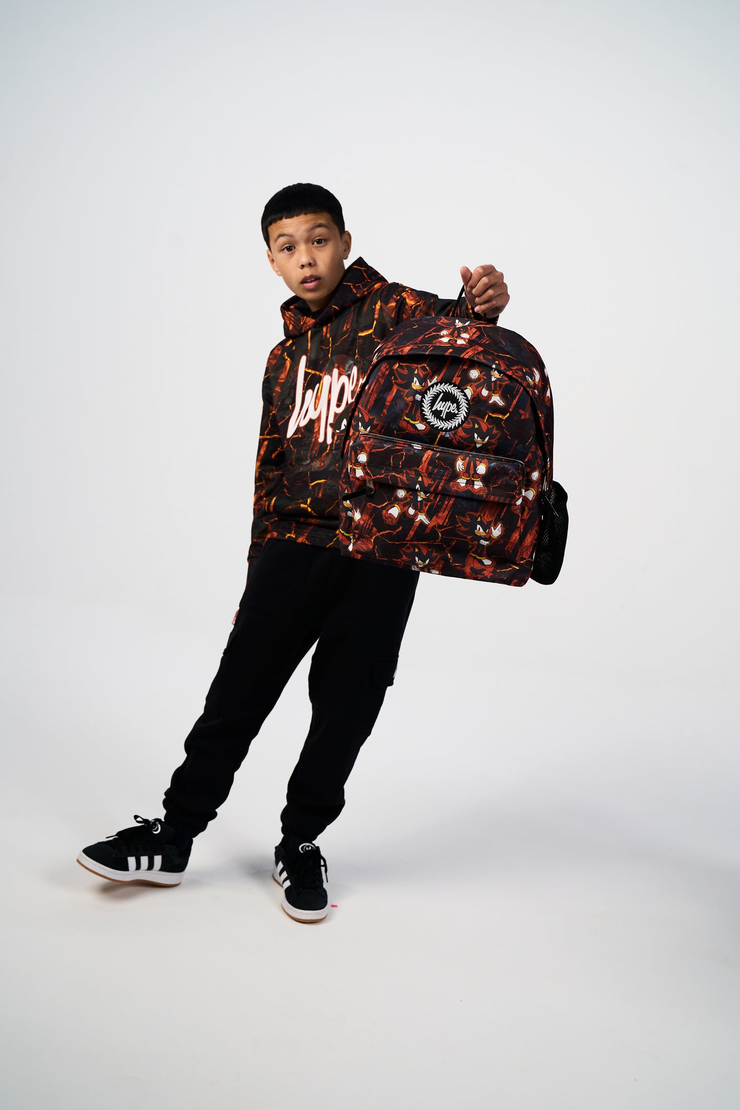 Hype x Sonic The Hedgehog™ Boys Multi Shadow Hoodie
