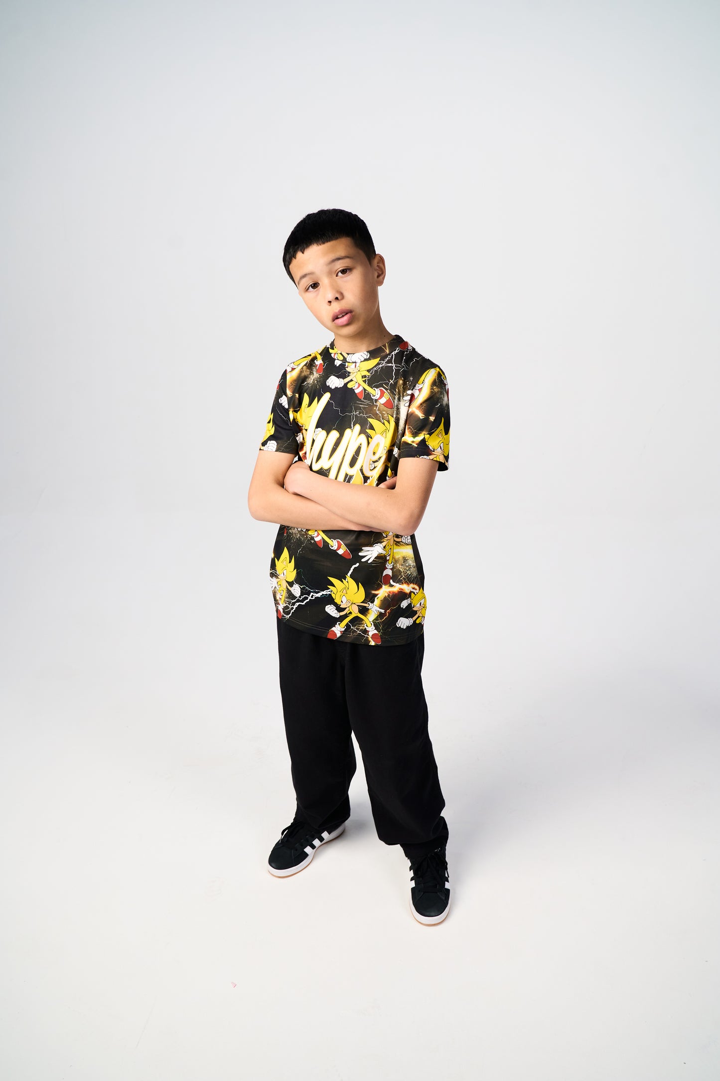 Hype x Sonic The Hedgehog™ Boys Multi Super Sonic T-Shirt