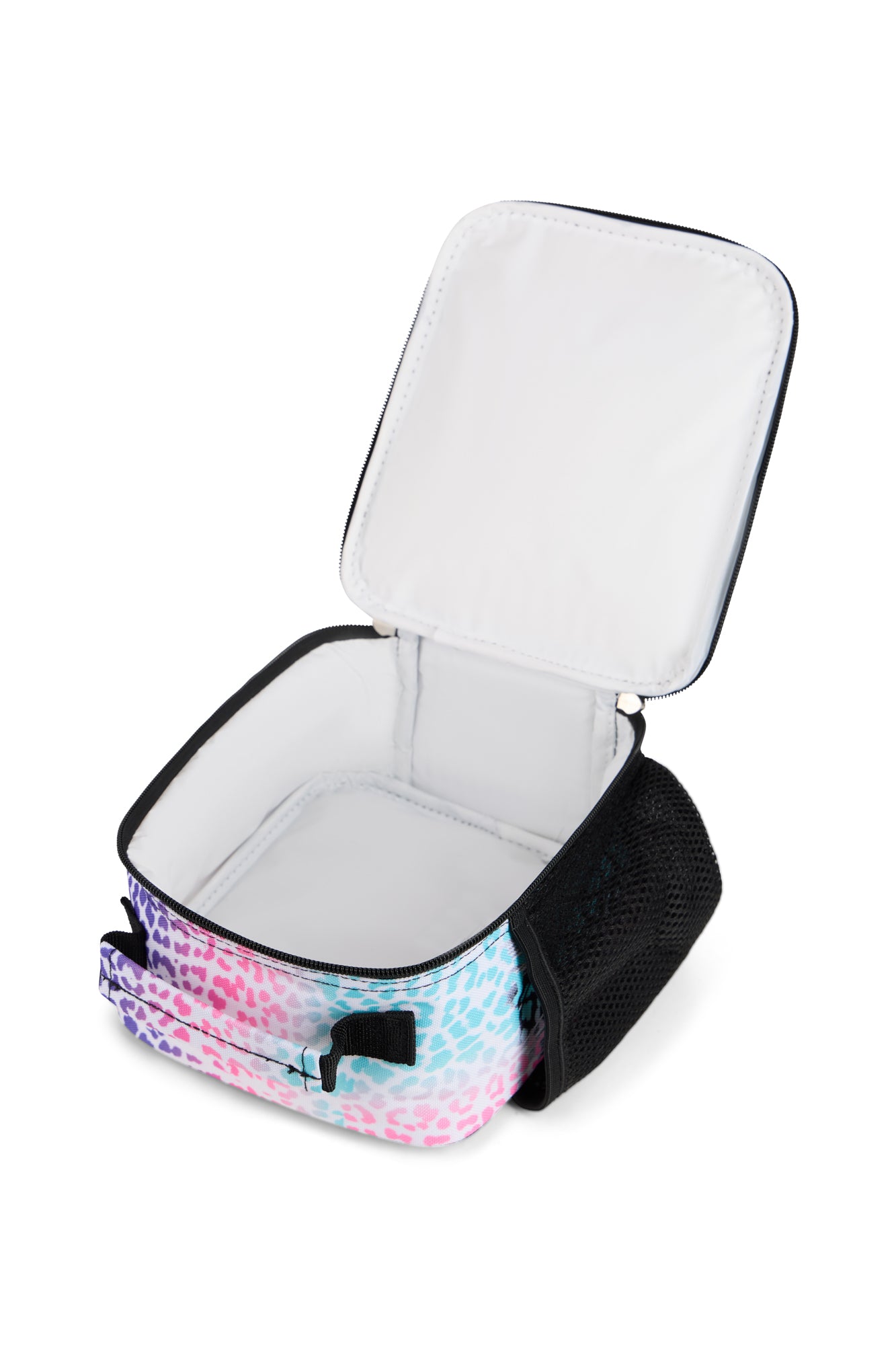 Hype Unisex Silver Leopard Drips Lunch Box