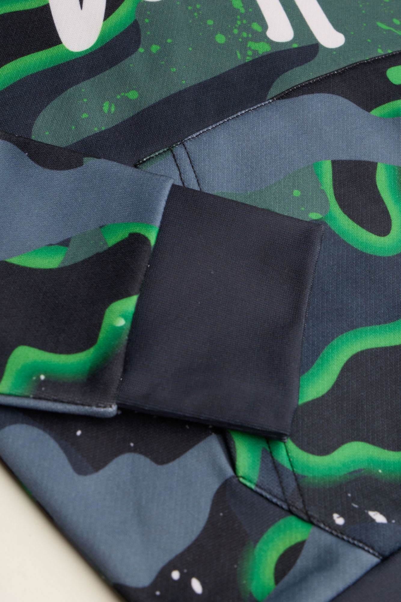Hype Boys Green Neon Camouflage Hoodie