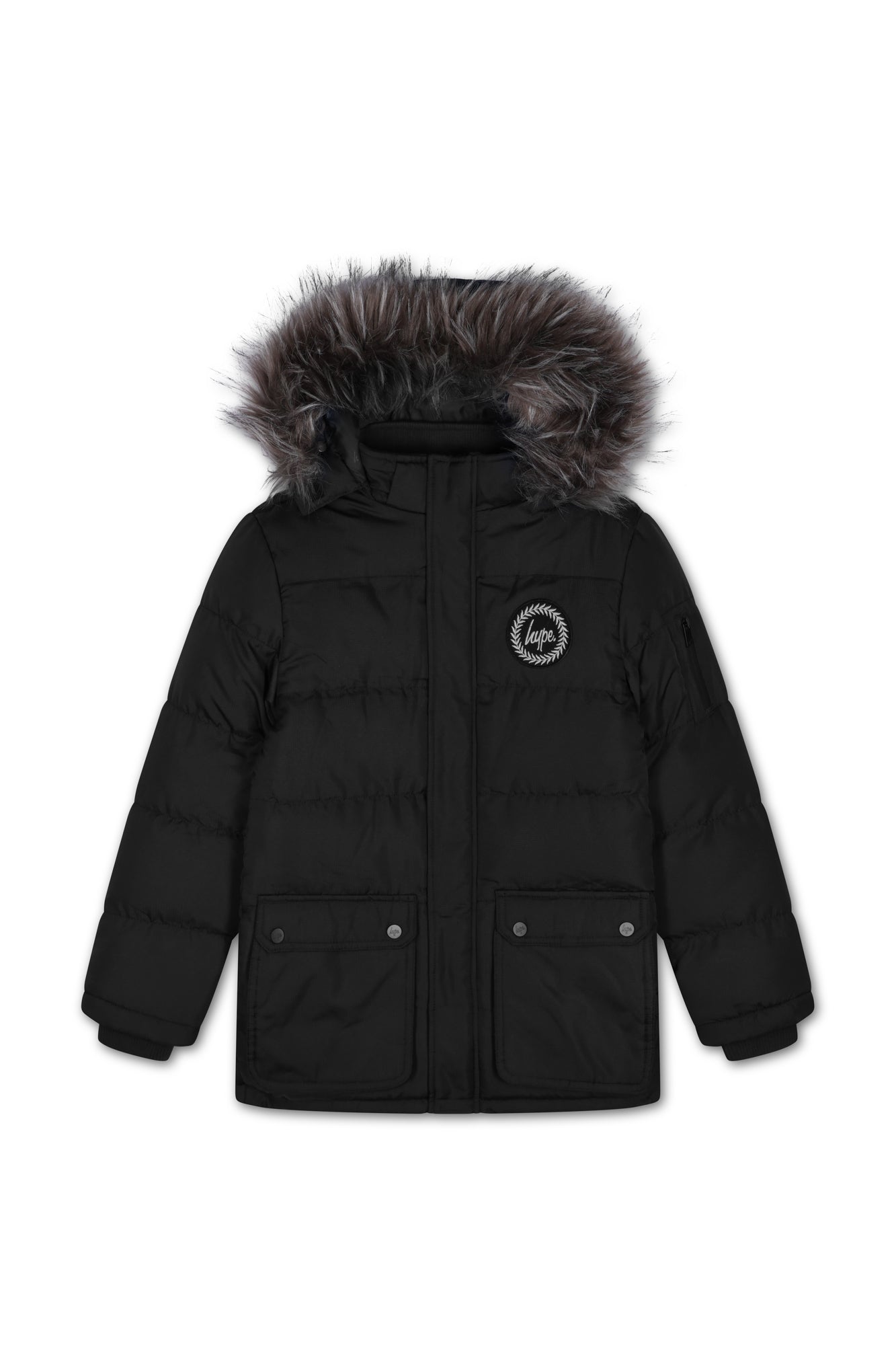 Hype Kids Black Parker Jacket
