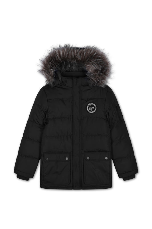 Hype Kids Black Parker Jacket