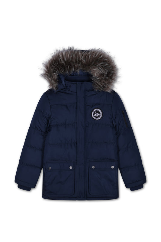 Hype Kids Navy Parker Jacket