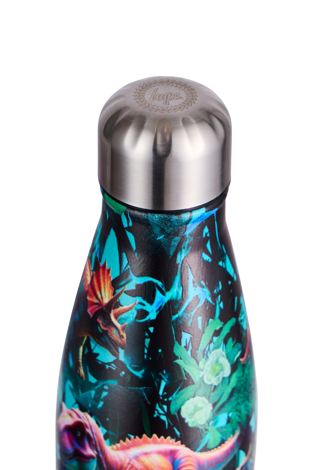 Hype Boys Multi Jungle Dinosaur Thermal Water Bottle