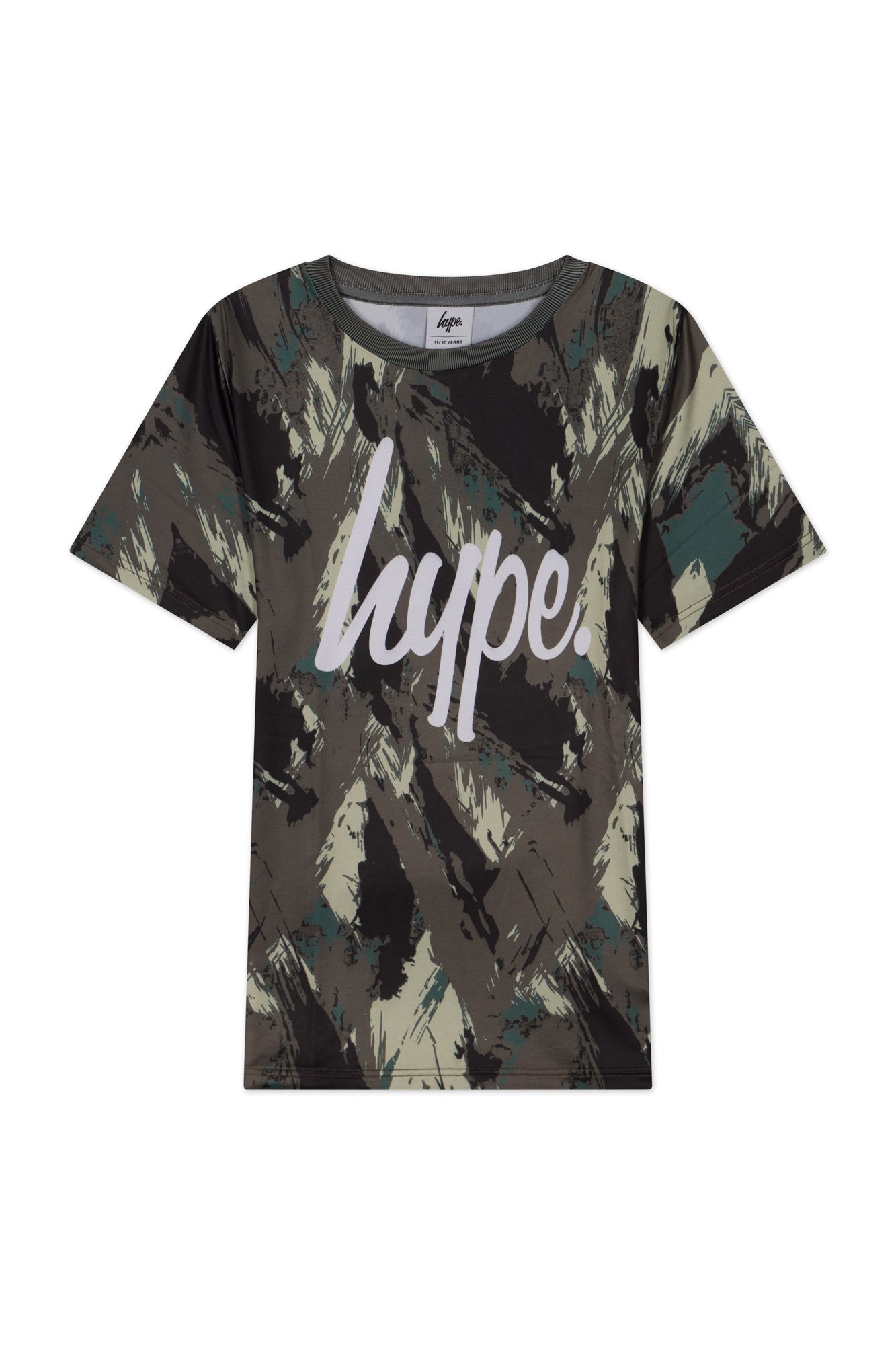 Hype Boys Khaki Stroke T-Shirt
