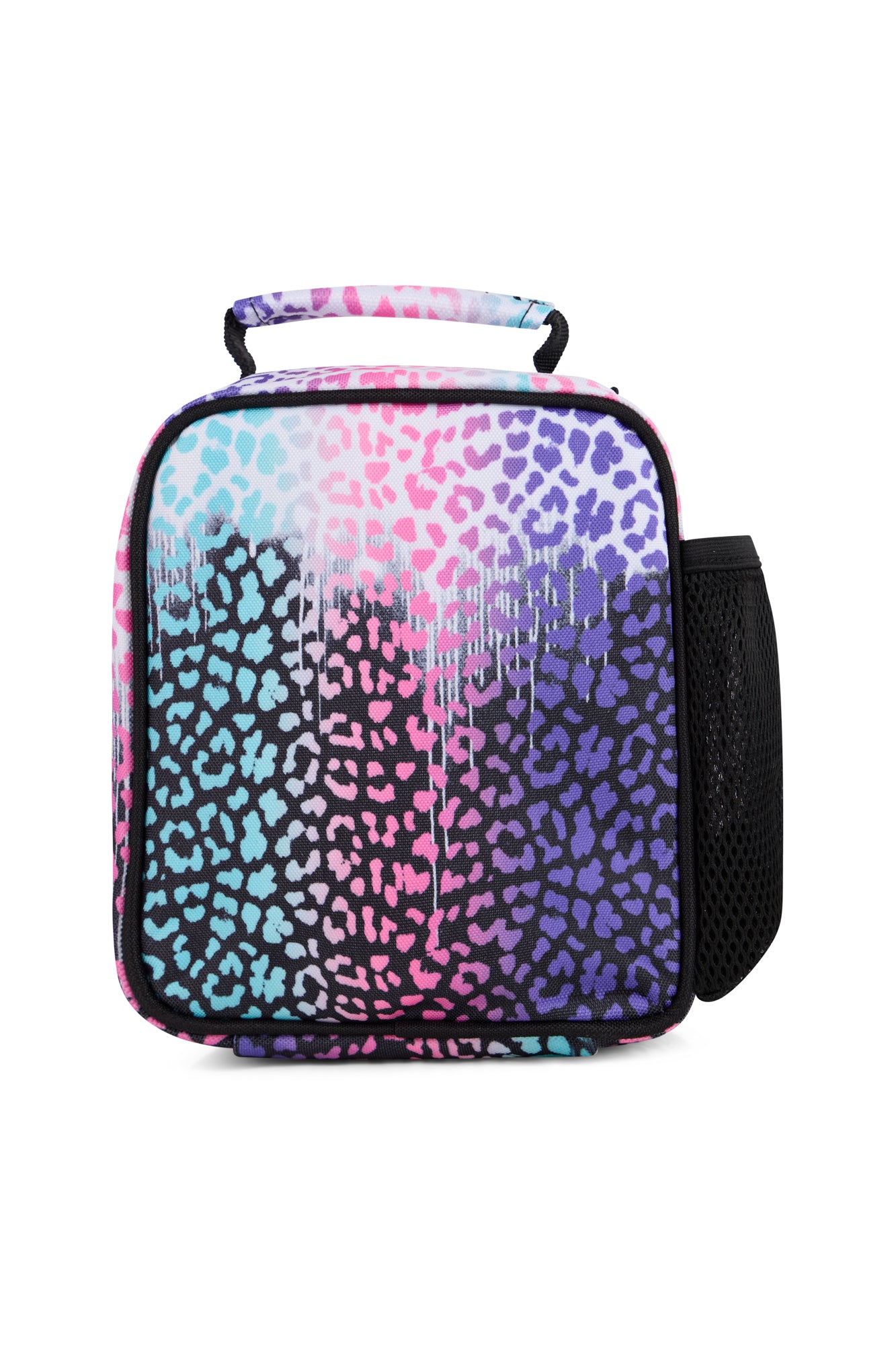 Hype Unisex Silver Leopard Drips Lunch Box
