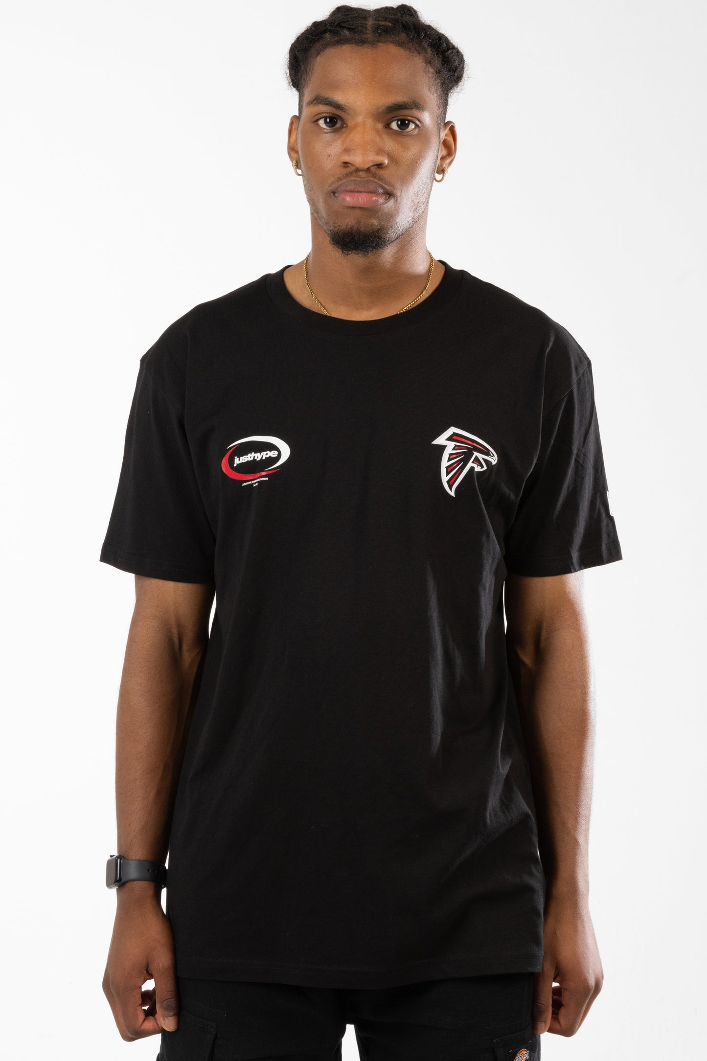 Nfl X Hype Adults Black Atlanta Falcons T-Shirt