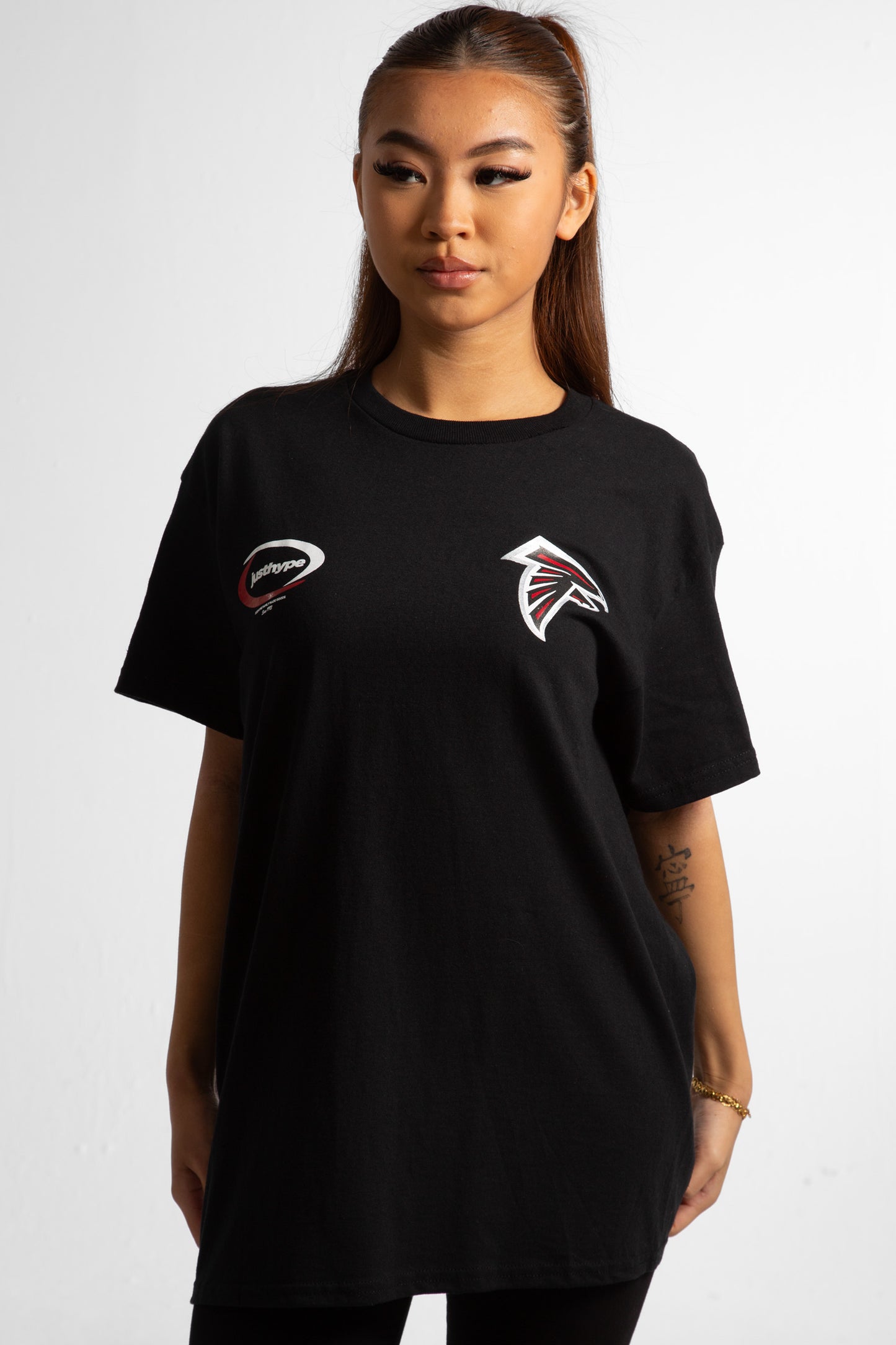 Nfl X Hype Adults Black Atlanta Falcons T-Shirt