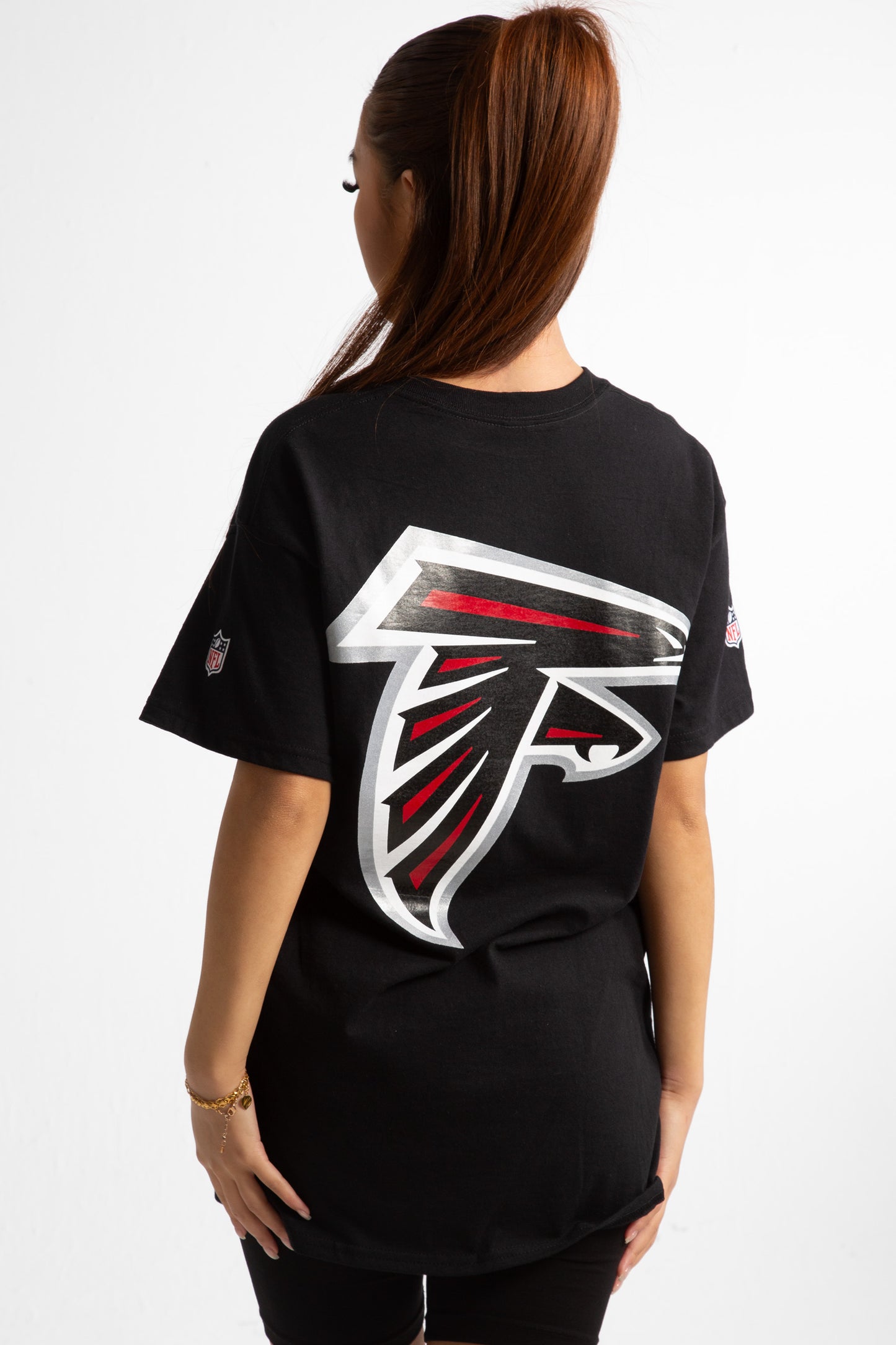 Nfl X Hype Adults Black Atlanta Falcons T-Shirt